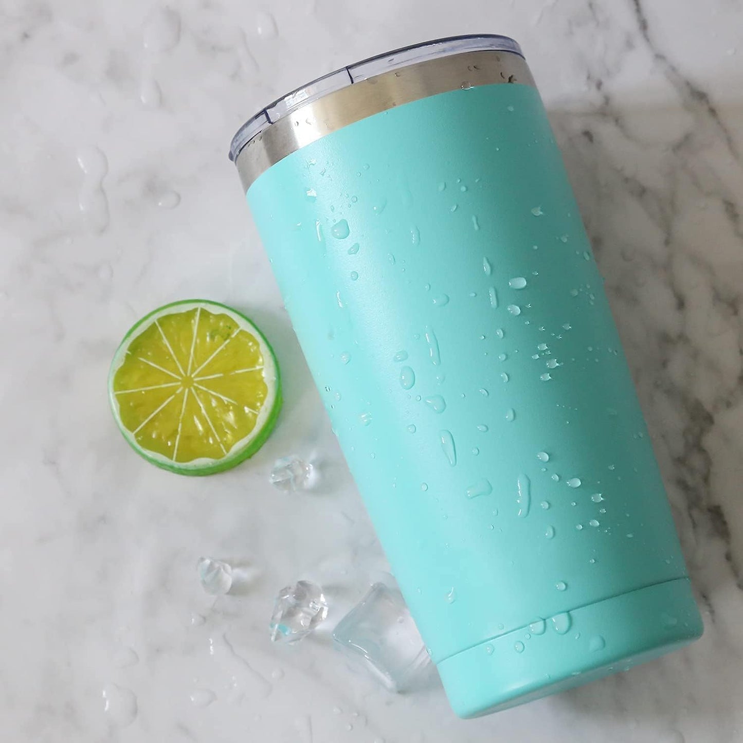 25 Pack 20oz Tumbler Vacuum Insulated Travel Mug with Lids, Stainless Steel Double Wall Bulk Cup for Home, Office, Outdoor Suitable for Vehicle Cup Holders Assorted Colors