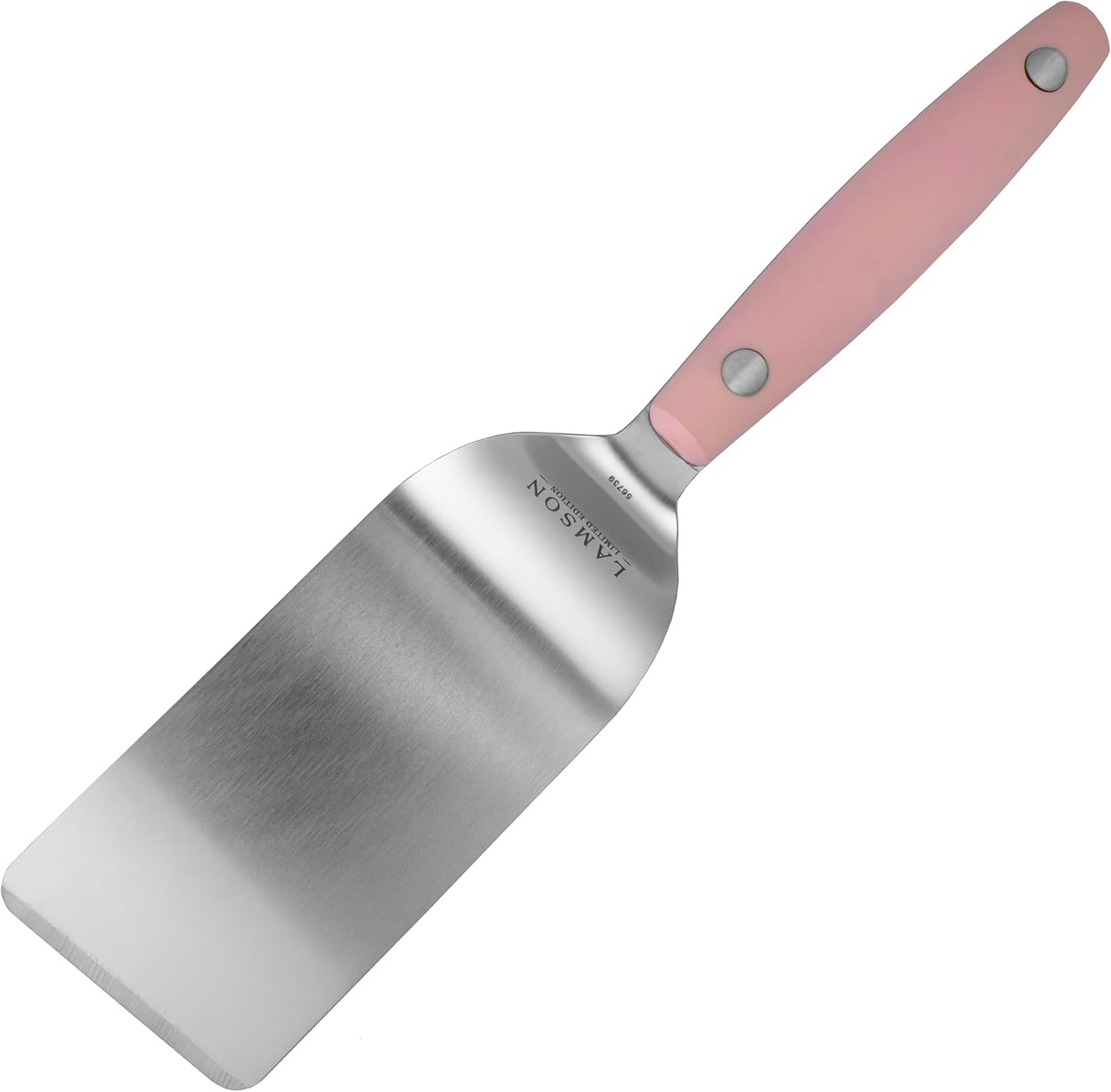 Lamson Vintage Presidential Pink Handle 2.5" x 4" Easy Entry Turner