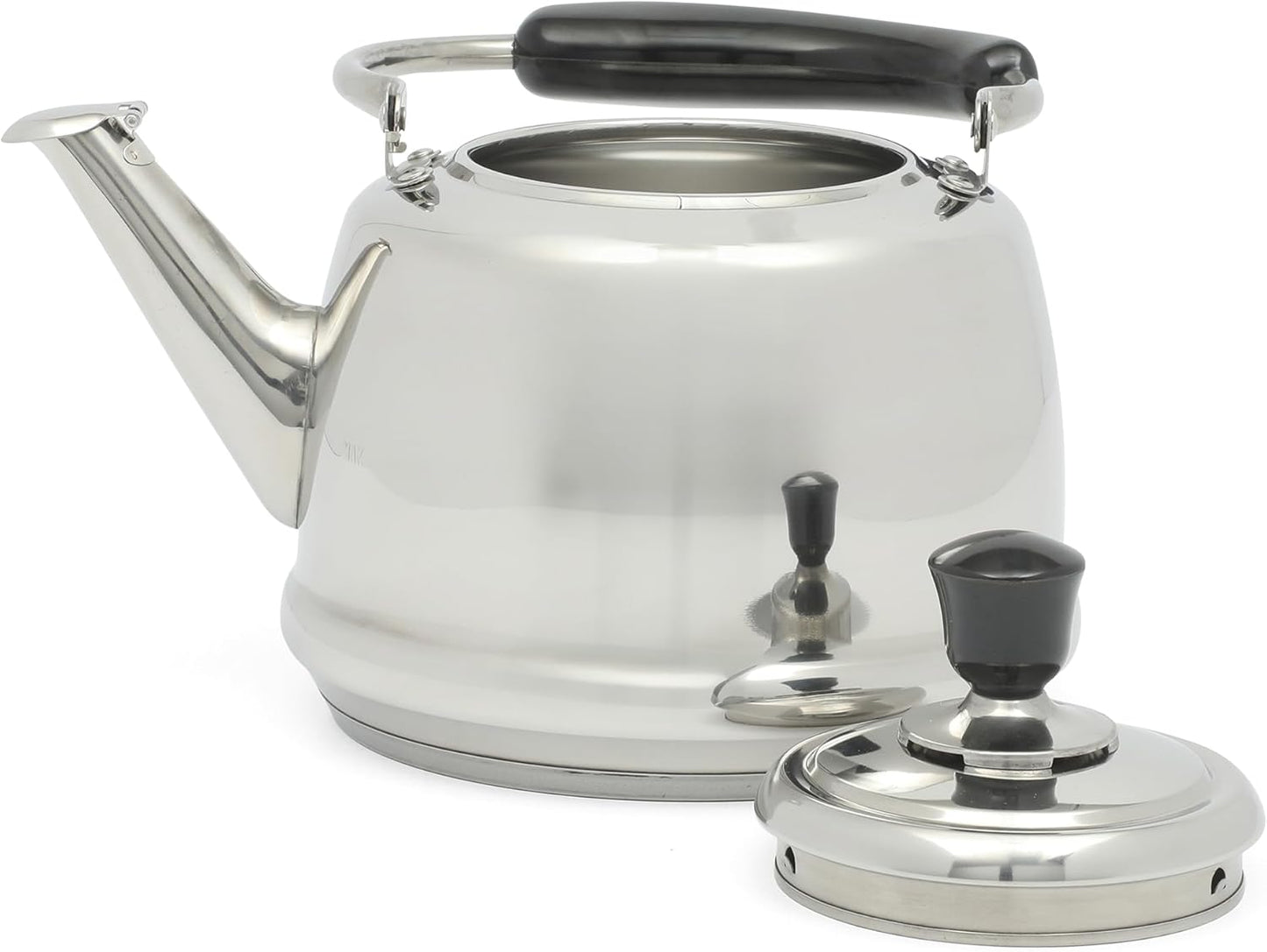 Martha Stewart Kingstree Large 2 Qt Heavy Gauge Tea Kettle - Stainless Steel