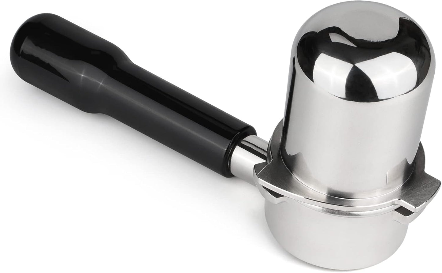 FIRJOY 53.3mm Dosing Cup - Fits Breville 54mm Portafilters (Stainless Steel-Silver)