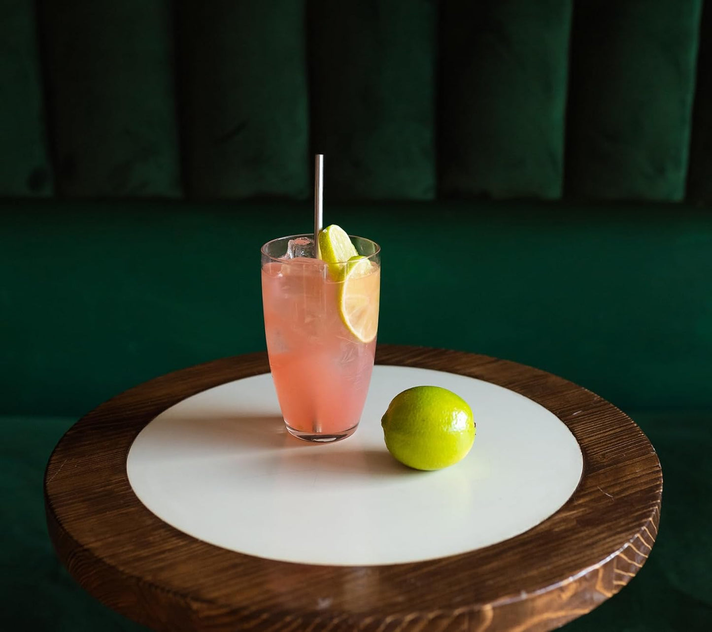 Stainless Steel Straws Short Small 5.9" Reusable Metal Bar Drinking Straw Set With Cleaner Brush for Cocktails Rock Gin Glass Coffee Mason Jar Tumblers Kids Fruit Juice Box, Silver 16PCS