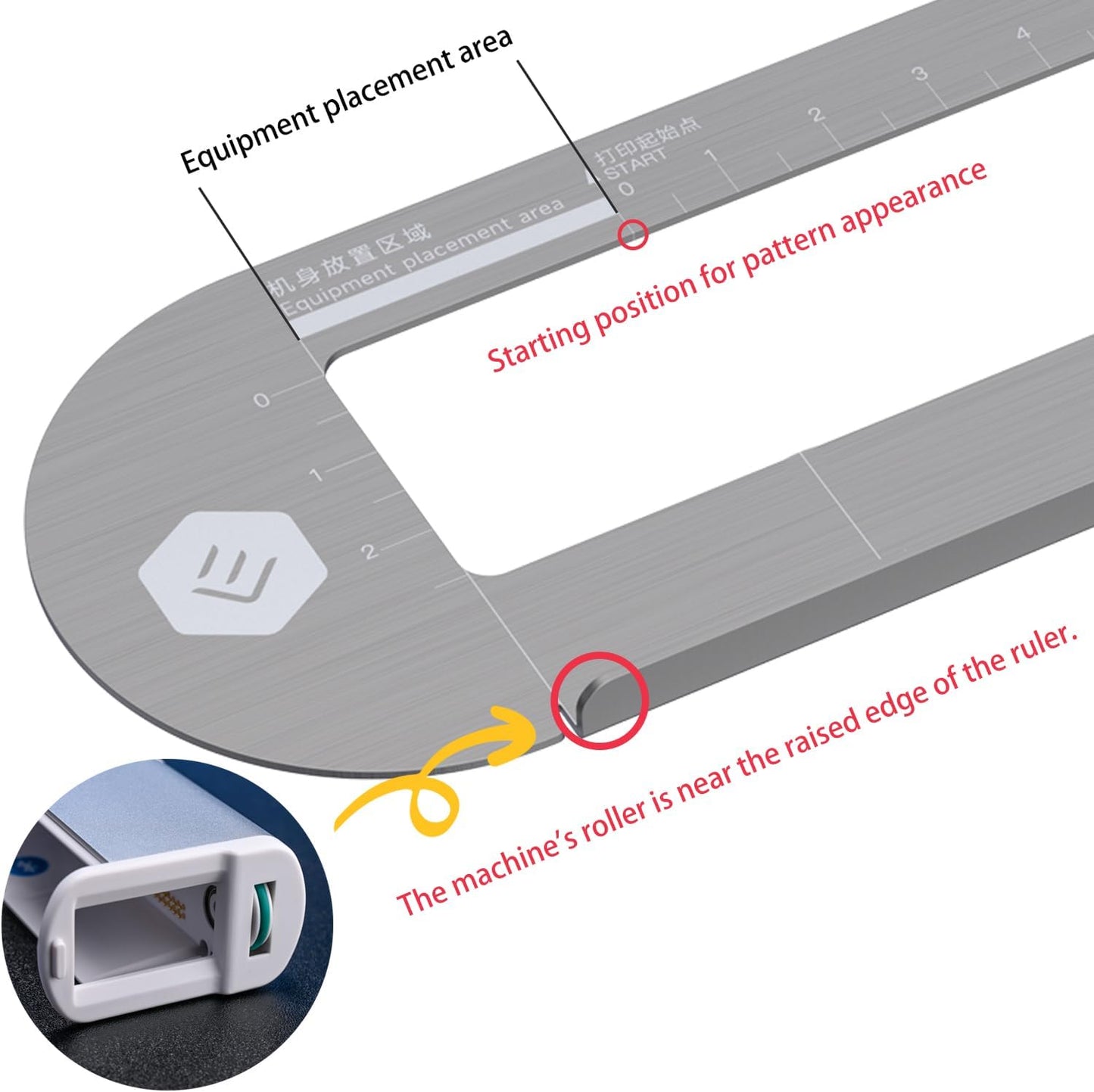 Handheld Food PrintPen for Barista Portable Mini Coffee PrintPen Latte Art Macaron Cookie DIY Design, Bluetooth 4.2-1PCS Red Color
