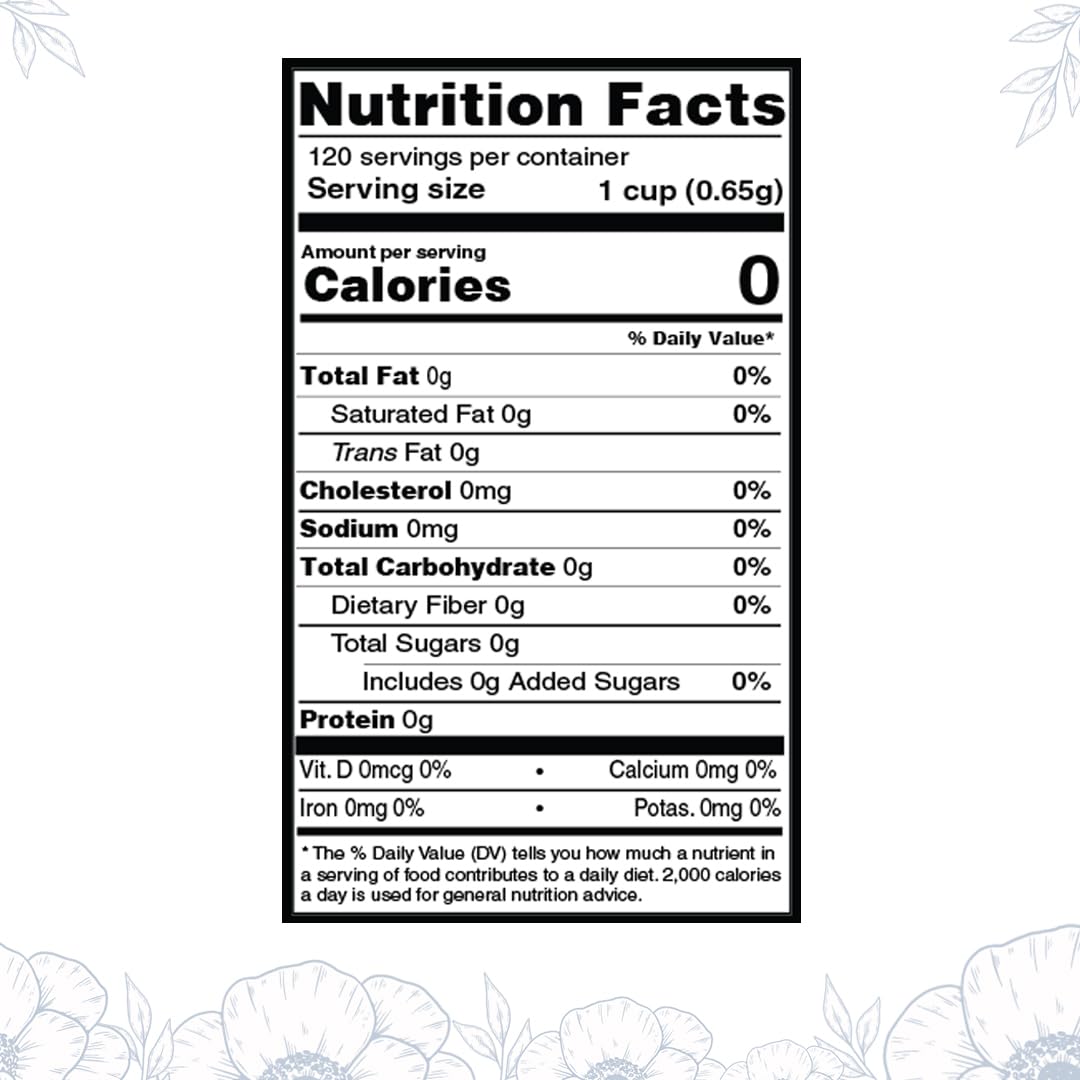 BLUE TEA - Flower Tea Combo - 5.64 Oz (Pack of 5) | Butterfly Pea, Rose, Hibiscus, Chamomile, Lavender | VARIETY PACK | Caffeine Free - Non-Bitter - Herbal Tea - Flower Based | Pet Jar Pack