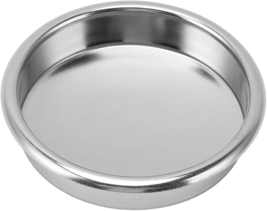 58 mm Blind Filter, Stainless Steel Backflush Inser, Back Flush Blind Filter Basket for Gaggia Classic and Espresso Machines Espresso Cleaning Disc