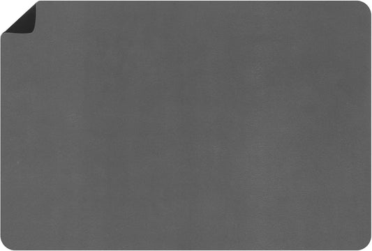 uxcell Silicone Mats for Kitchen Counter, 35.4" x 23.6" Non-Slip Countertop Protector Mat Heat Resistant Coffee Mat Waterproof Table Placemat, Dark Gray