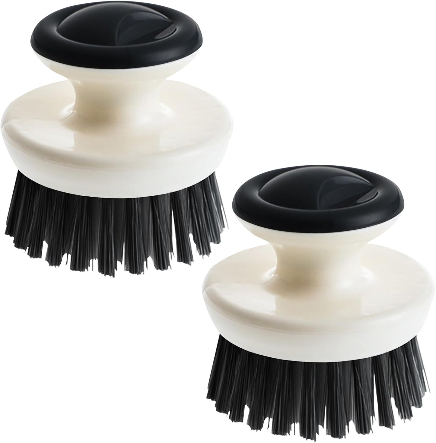 Dish Scrub Brush,Ergonomic Grip Palm Brush,Kitchen Scrub Brushes for Cleaning, Dish Scrubber with Stiff Bristles for Sink, Pots, Pans