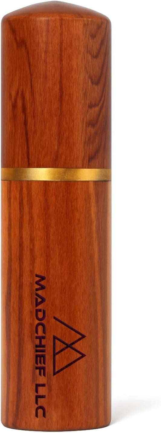 WDT Tool for Espresso – 6x 0.35mm Needles with Stand | Espresso Distribution & Stirring Tool | Wooden Handle Barista Accessory for Even Extraction & Better Crema