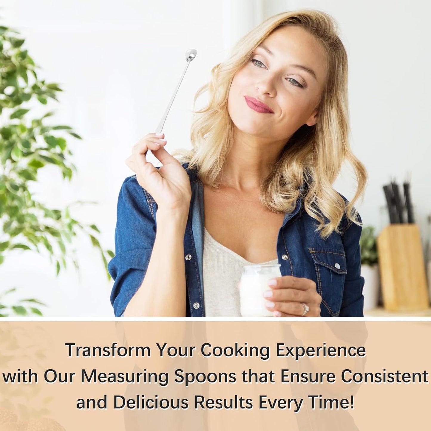 2PCS 1/2 Teaspoon(1/2tsp, 1/6tbsp, 2.5 ml) Single Measuring Spoon, Extra-long Handle Individual Measure Scoop, Stainless Steel Spoons Only