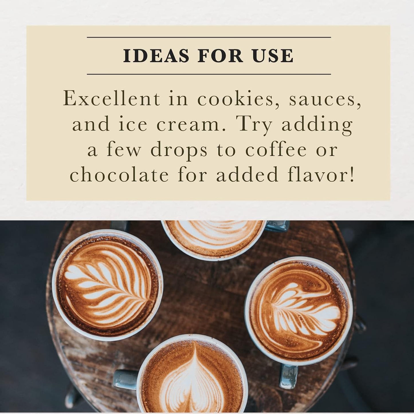 Cook's, Pure Hazelnut Flavor, Perfect for Baking and Cooking, Certified Kosher, Gluten Free, Allergen Free, Vegan, 4 oz