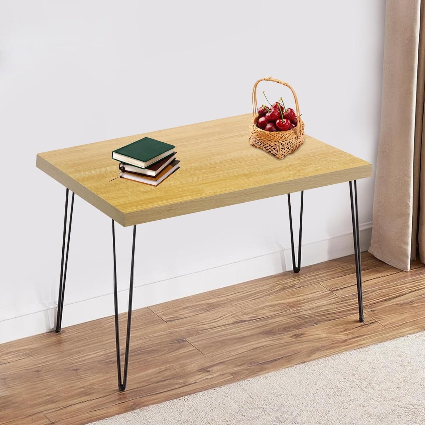 Butcher Block Countertop | 30x24in Wood Board Countertop | DIY Washer Dryer/Island/Kitchen Counter-top | countertop Cutting Board | 1102lbs Load Capacity | Wood Color | NO Base Legs, 1.38in Thick