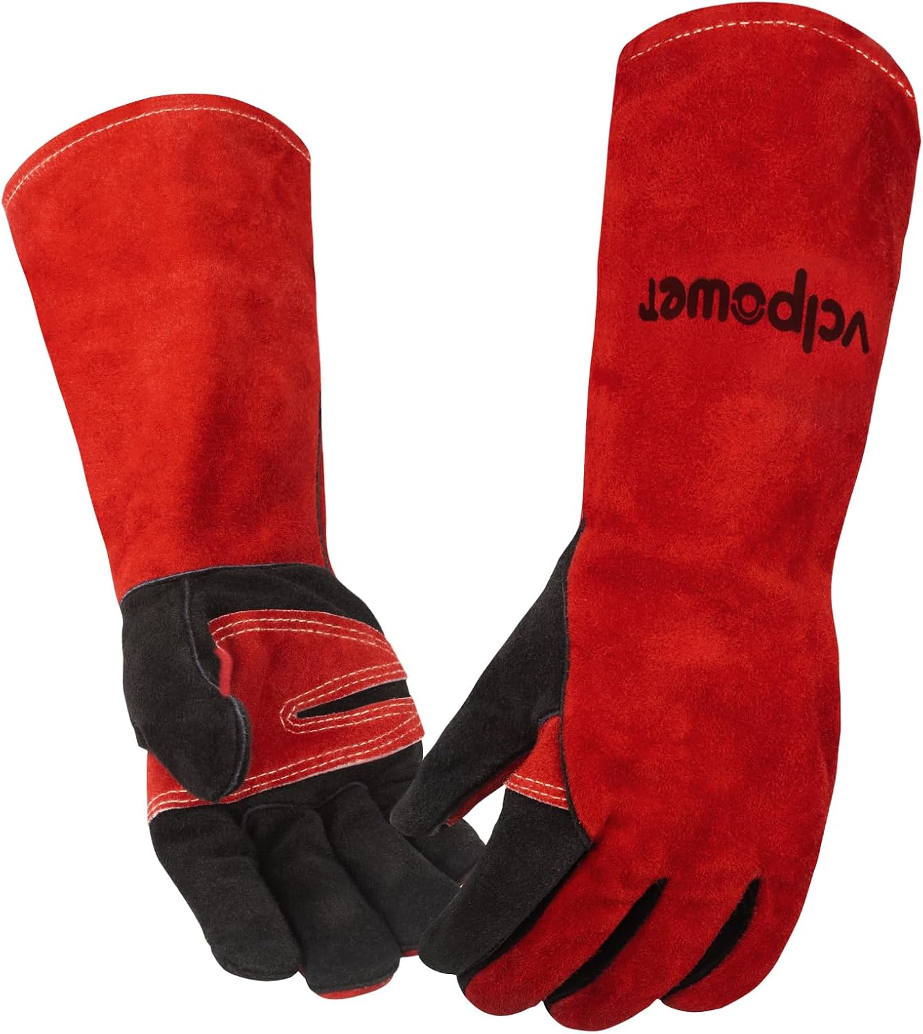 16 Inch Welding Gloves Heat Resistant 932°F for MIG/TIG/Stick Welding/Forging