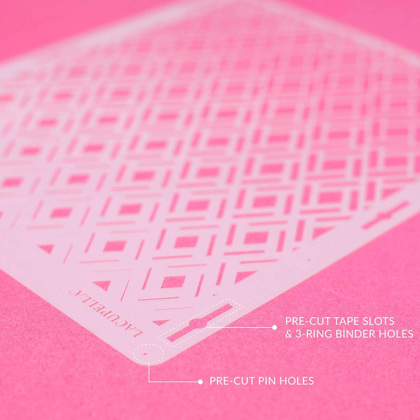 Cake Decorating Stencil for Tall Buttercream Cake, Royal Icing, Ganache, Paint, Airbrush (KRISAN)