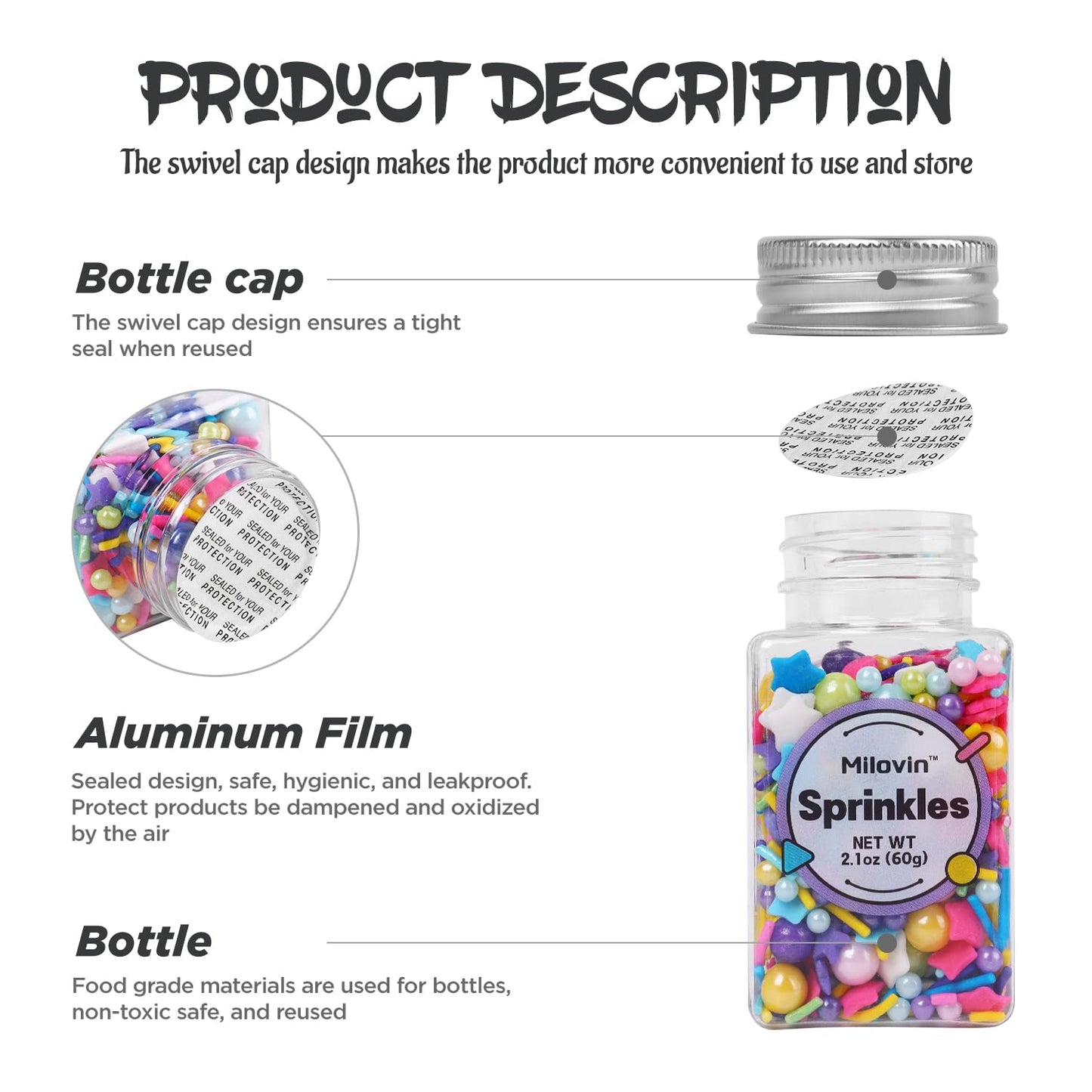 Pink and Purple Sprinkles, Edible Pearls, Pink Pearls, Purple Pearls, Edible Pearls for Cake Decorating, Cupcakes, Cookies, Macaron, Ice Cream Topping(4.23oz/120g)