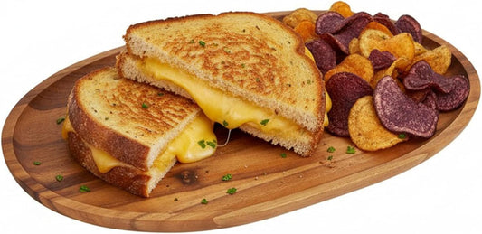 Woodard & Charles Medium Acacia Oval Tray, 8" W x 12L