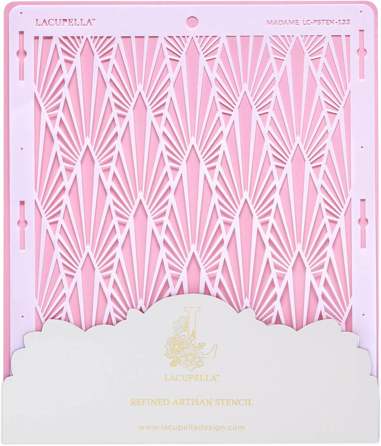 Large Cake and Baking Decorating Stencil (Madame)