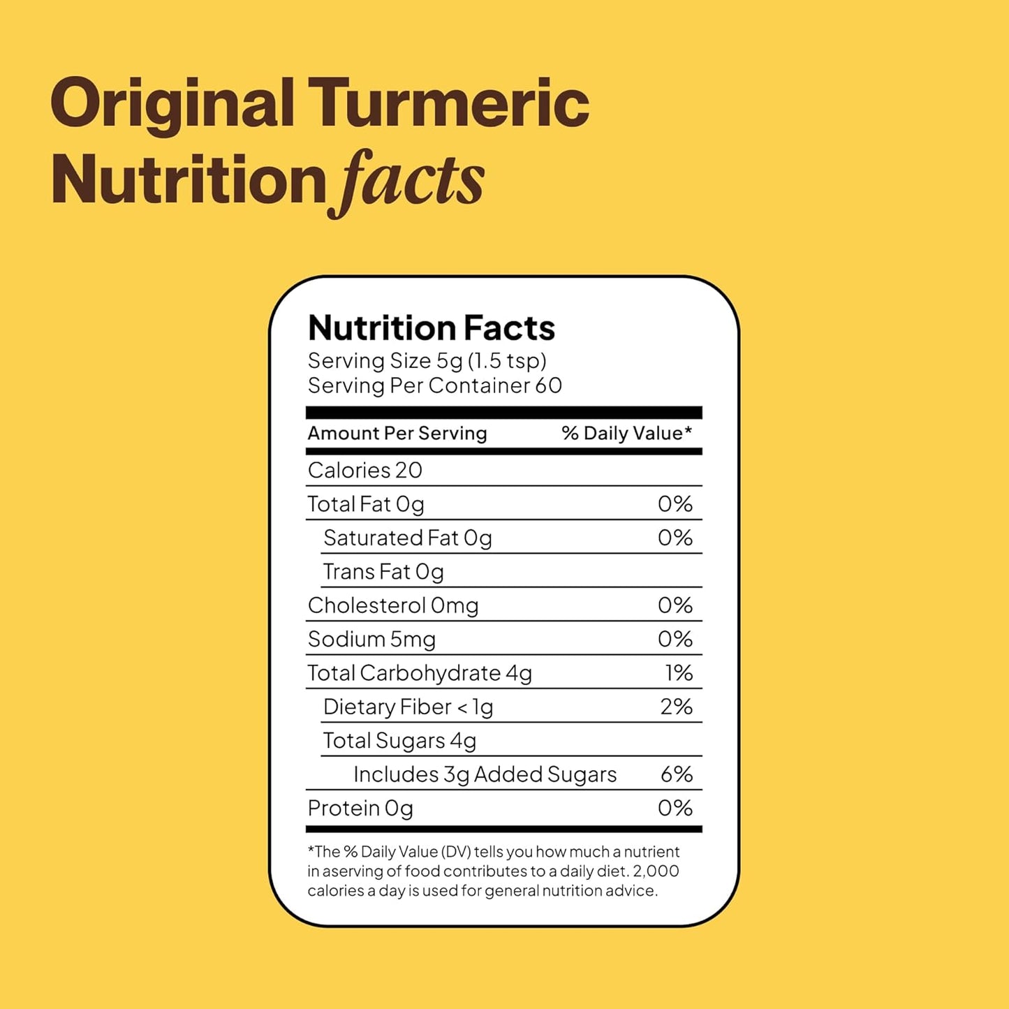 Morning Made Turmeric Latte Powder | Organic Turmeric, Ginger, Cinnamon & Black Pepper Blend, Caffeine-Free Coffee Alternative | Vegan, Gluten-Free, Low Sugar | 10.6oz (60 Serves)