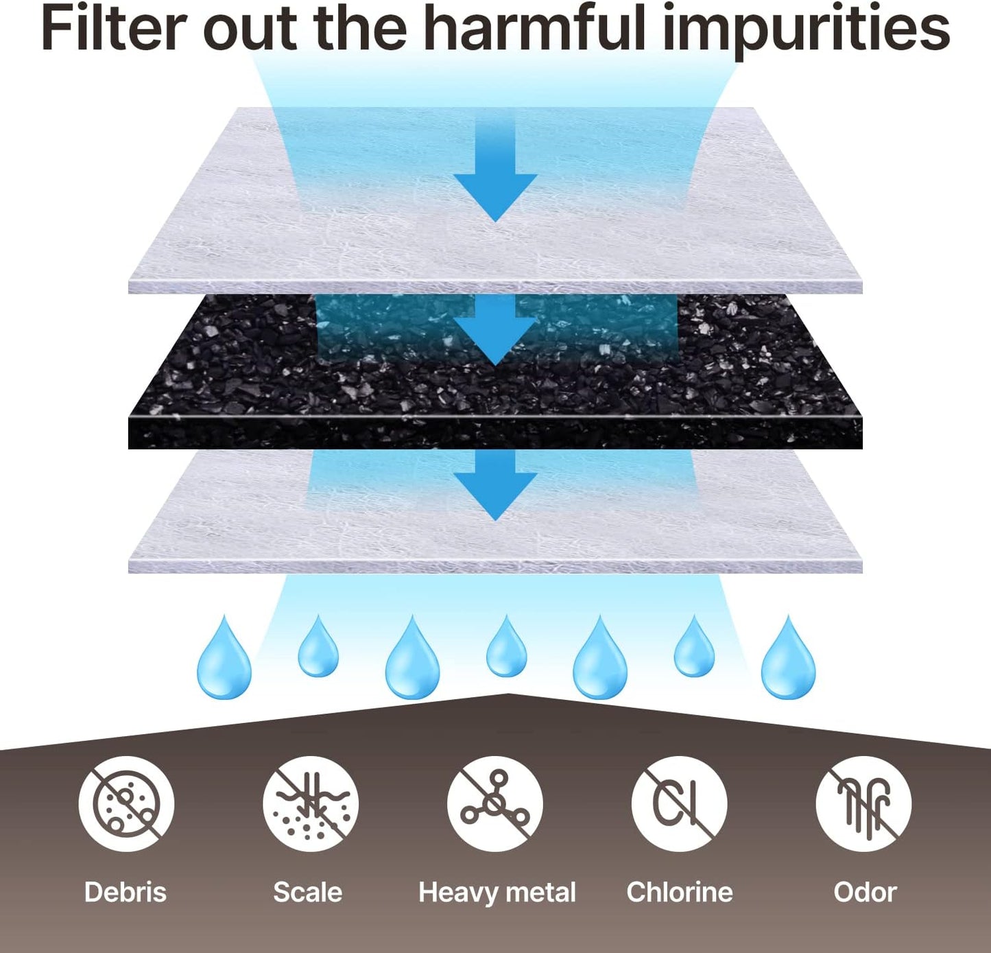 ICEPURE Coffee Machine Water Filter Replacement for Breville BWF100 BWF100NA BES980XL BES920XL BES900XL BES860XL BES870XL Barista Espresso, BES840XL BKC600XL BKC700XL, 12PACK