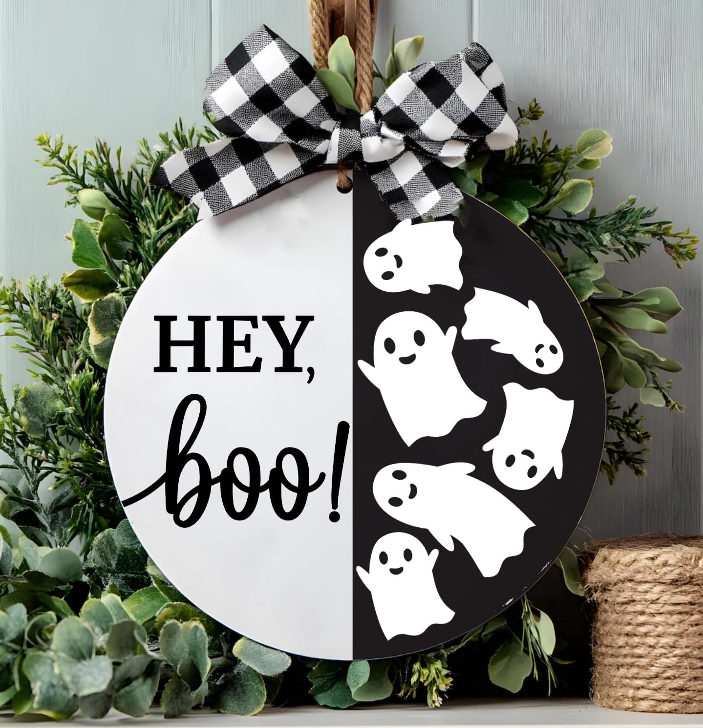 Halloween Stencils for Painting on Wood 12” Halloween Stencil Hey Boo Trick or Treat Hocus Pocus Templates for Door Hanger Porch Sign Shirt Painting