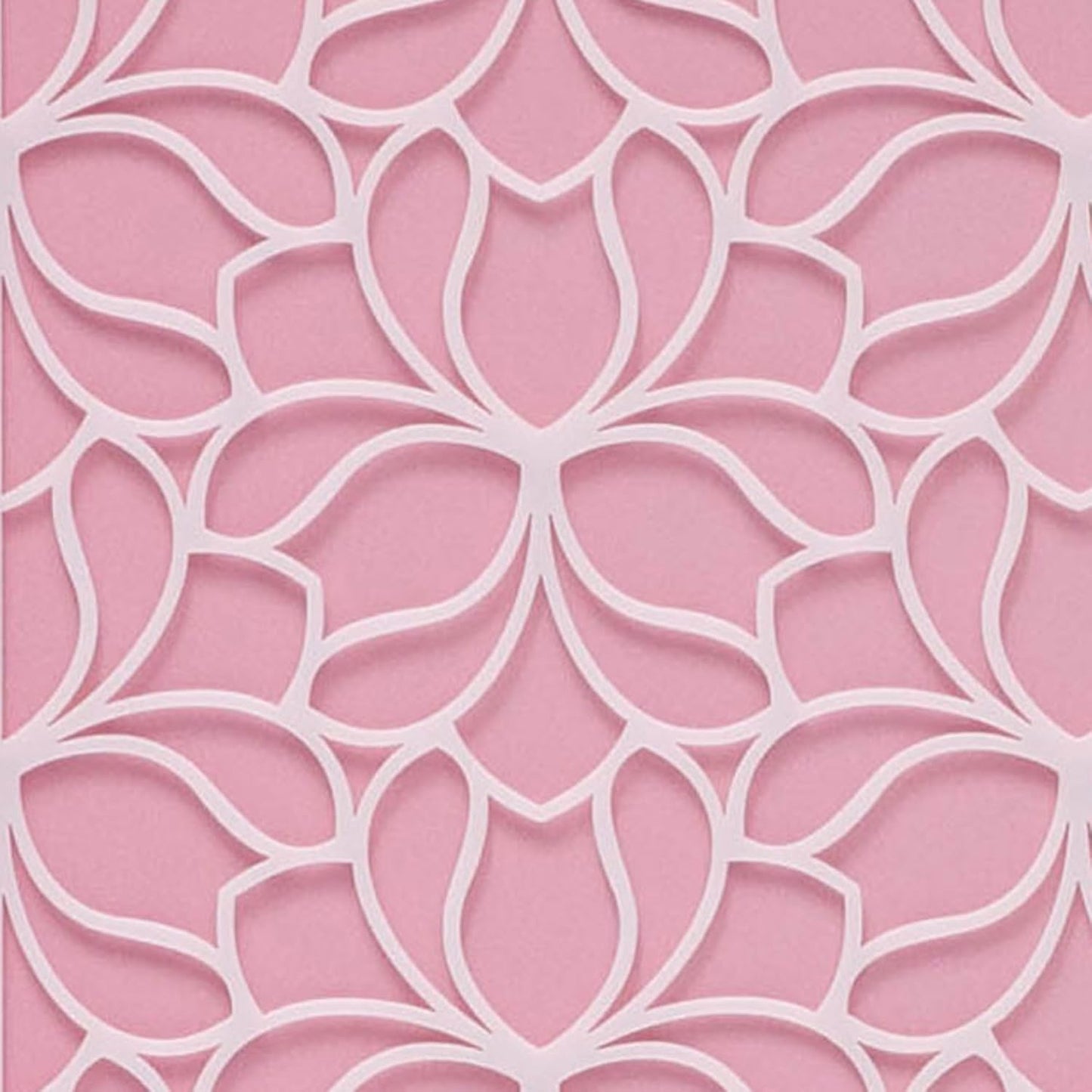 Large Cake Decorating Stencil (IRIE) Iris Flower Pattern