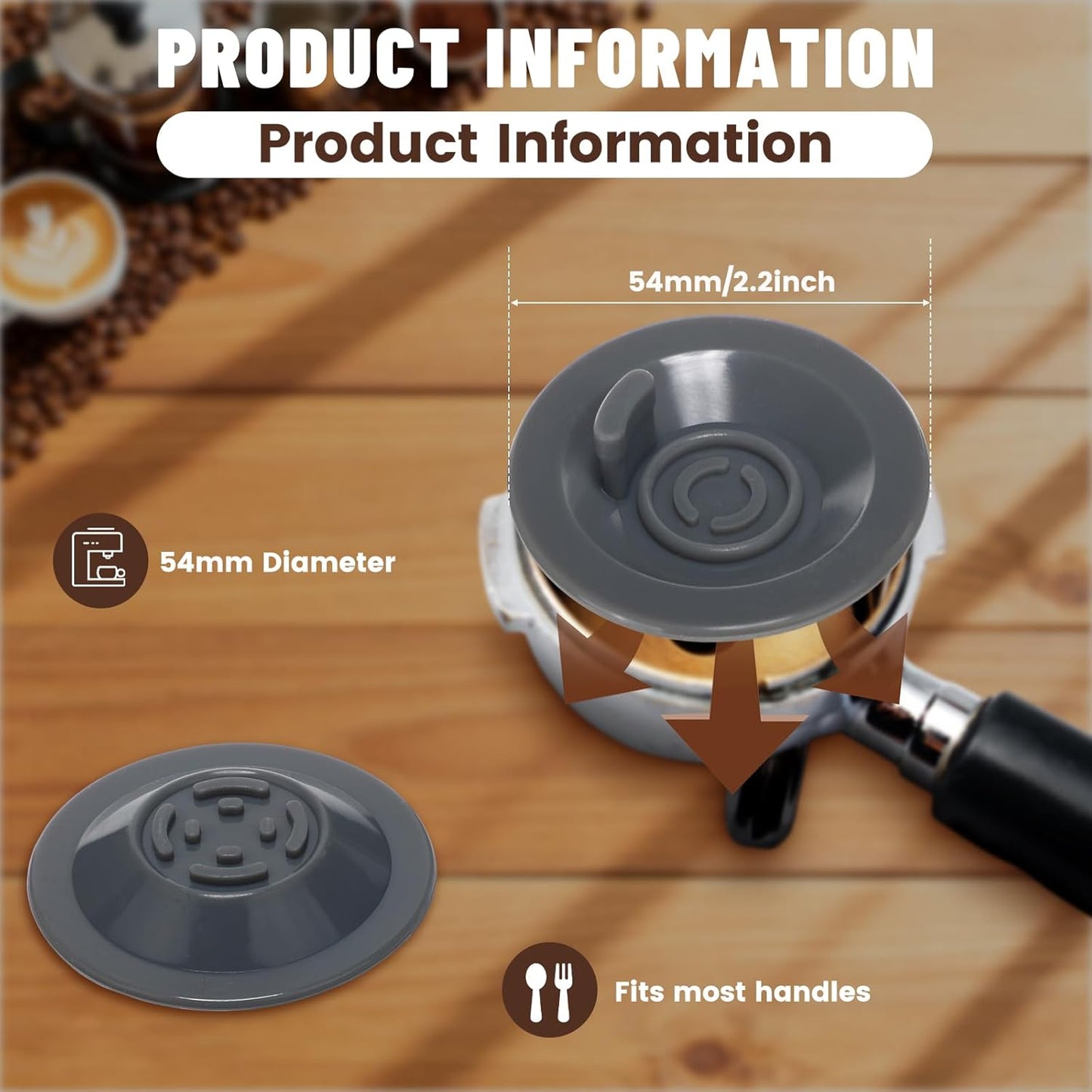 24 Pcs Espresso Cleaning Kit Includes 20 Pcs Coffee Machine Cleaning Tablets Blind Backflush Disc and Water Filter Inserts for Cafe Accessories Coffee Maker Cleaner