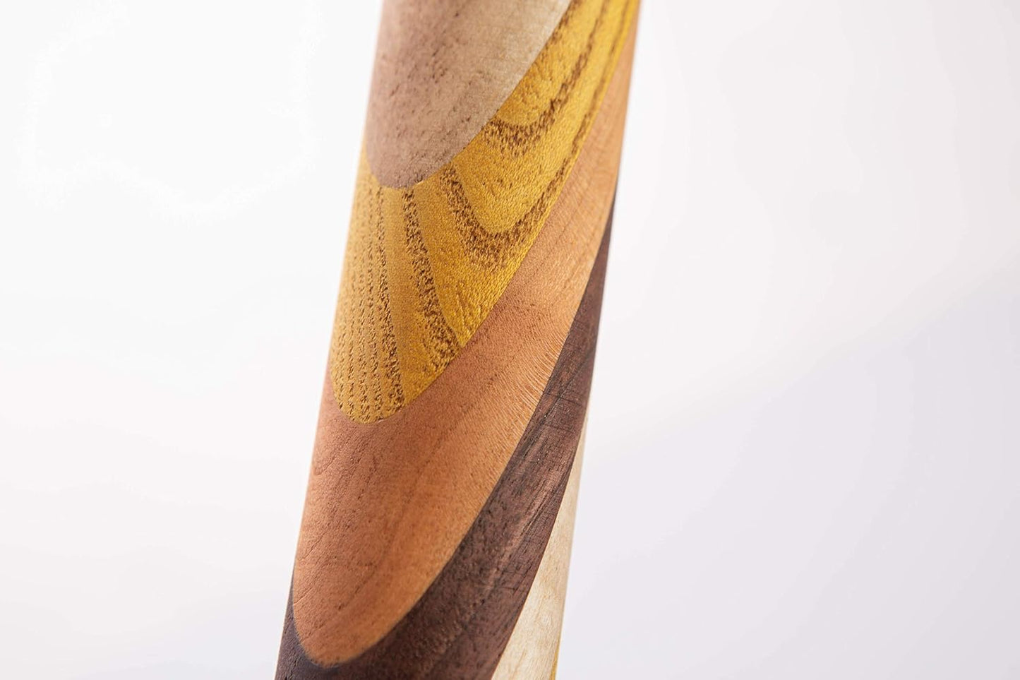 Amish Handmade Multi Wood Rolling Pin (6" Rolling Surface)