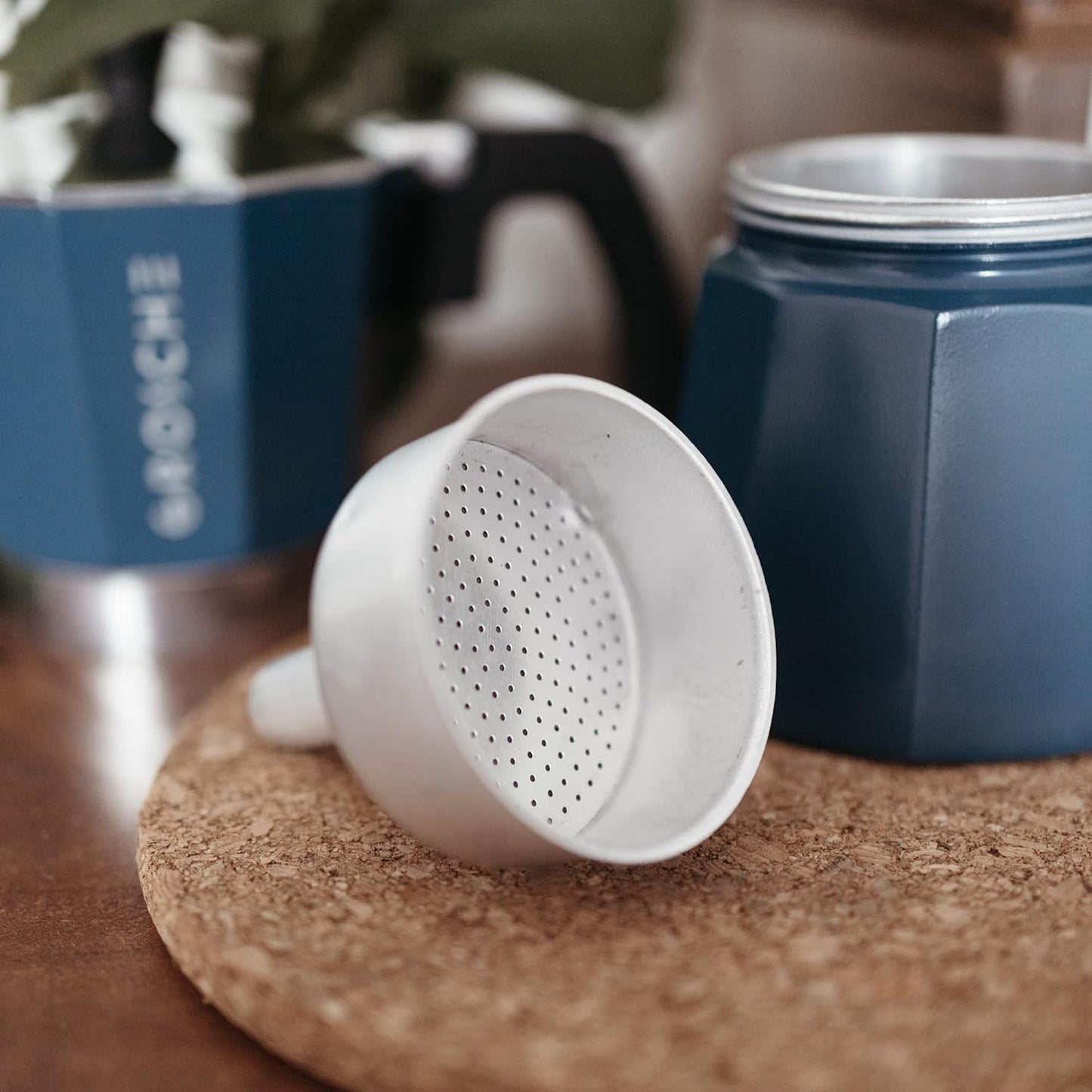 GROSCHE | Milano Moka Pot Funnel Replacement | (9 Cup) Funnel Filter | Espresso Maker | Filter Basket for Stovetop Espresso Makers | Coffee Maker