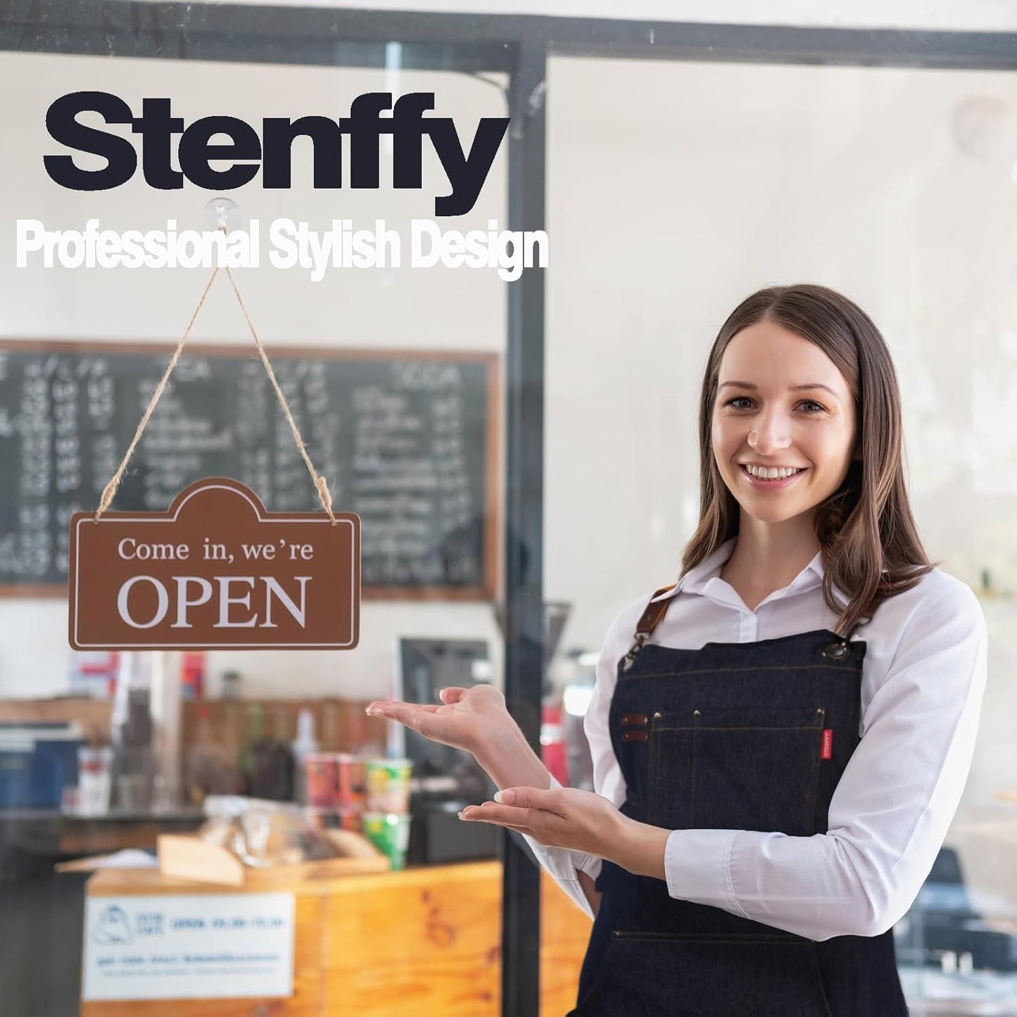 Kitchen Apron, Work Apron, Canvas, Multiple Pockets, Gardening, Painting, BBQ, Artist, Carpenter, Sizes M to XXL, Denim