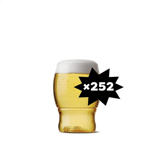 TOSSWARE POP 4oz Taster, Set of 252, Premium Quality, Recyclable, Unbreakable Unbreakable & Crystal Clear Plastic Shot Glass