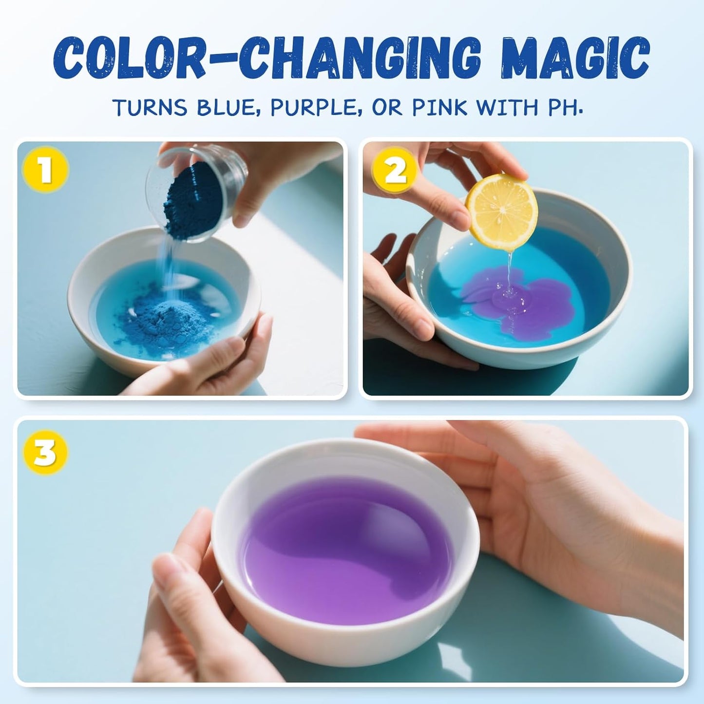 Nutrabloom Butterfly Pea Flower Powder 4 Ounce, Non-GMO Vegan Food Coloring Caffeine-Free Health Benefits Herbal Tea Powder for Cocktail, Smoothies, Drink, Baking