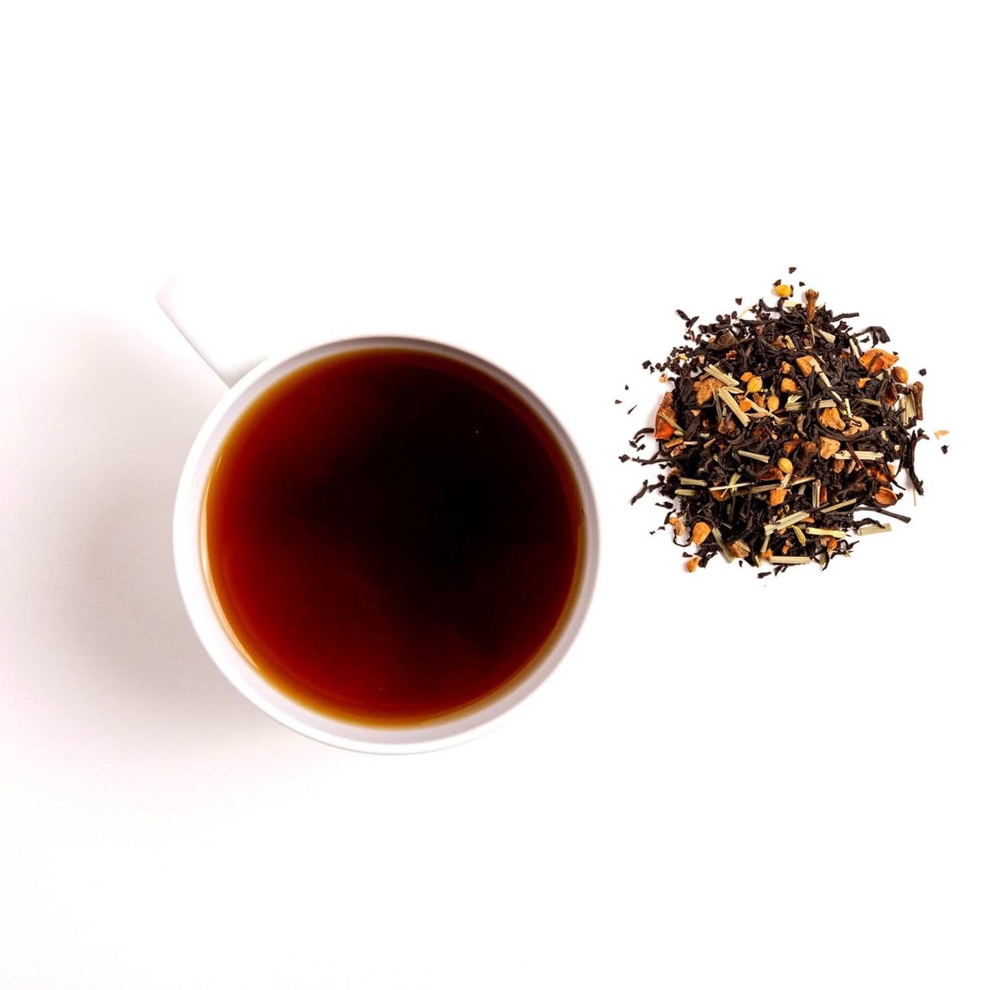 Pure And Easy Tea, Signature Chai Spiced Blend, Premium Loose Leaf Black Tea, 100% Natural, Bold & Spicy, Caffeinated, 100g/3.5oz