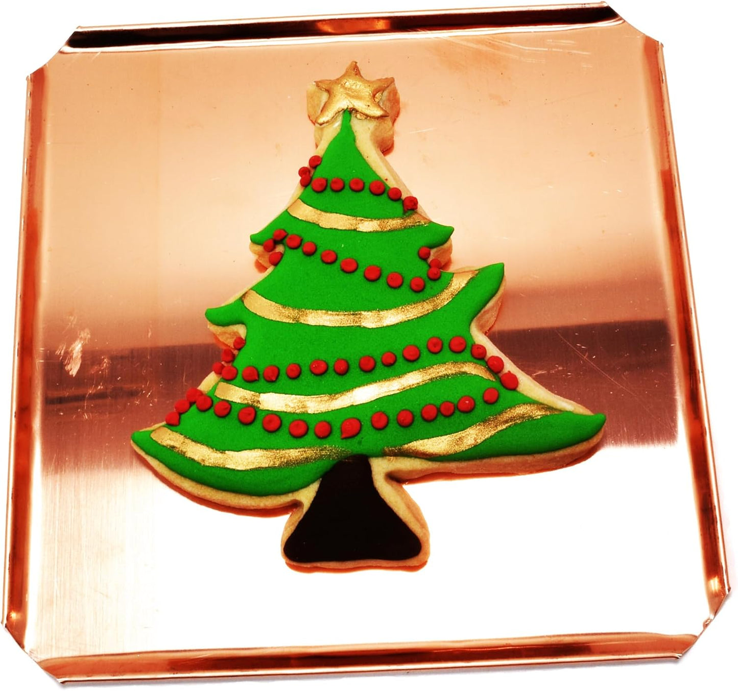 Large Christmas Tree with Star Cookie Cutter 5.5 Inch Handcrafted in USA by The Fussy Pup