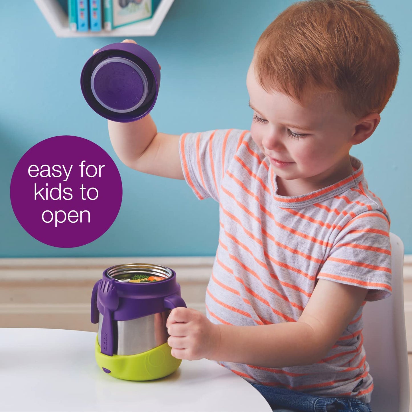 B.box Emerald Forest Insulated Food Jar, 1 EA