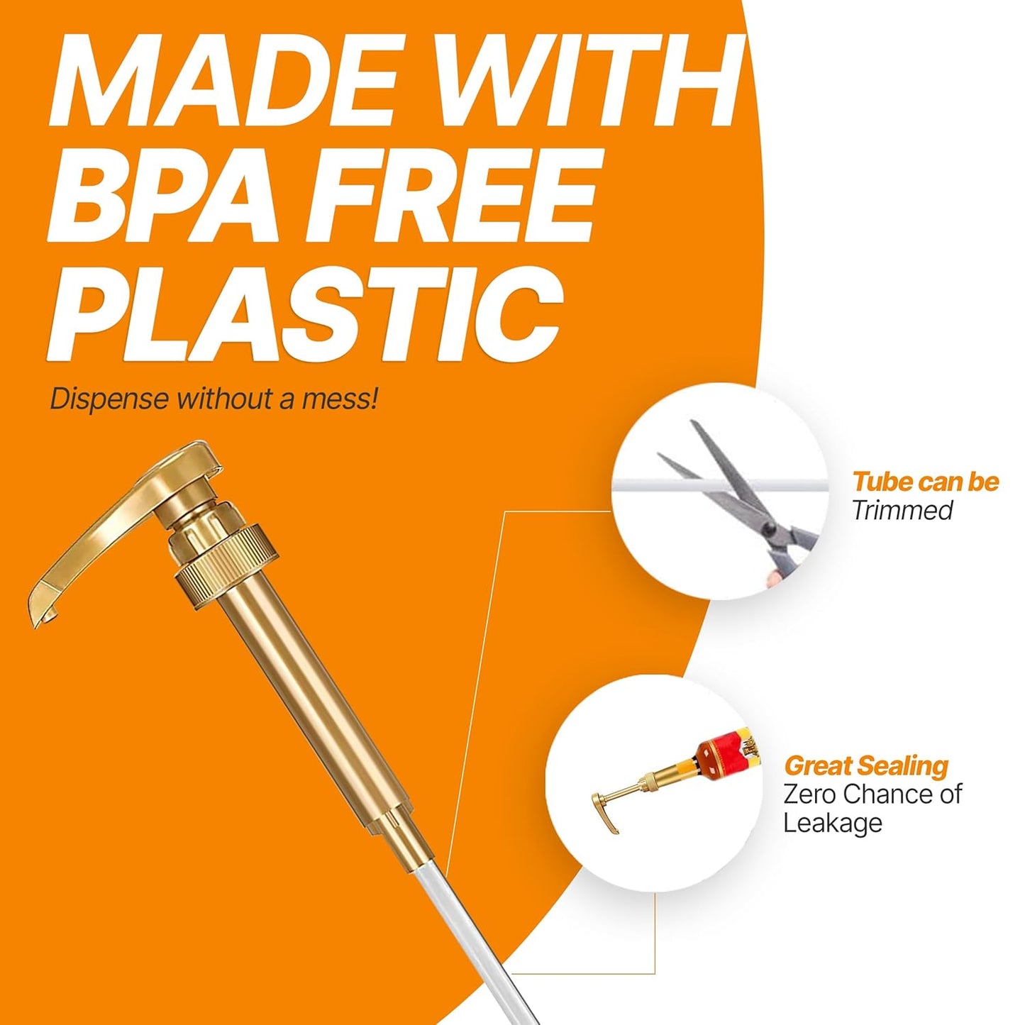 2 Syrup Pump Dispenser Bundle with Torani Coffee Syrup, Vanilla & Caramel Flavors, 25.4 oz Bottles