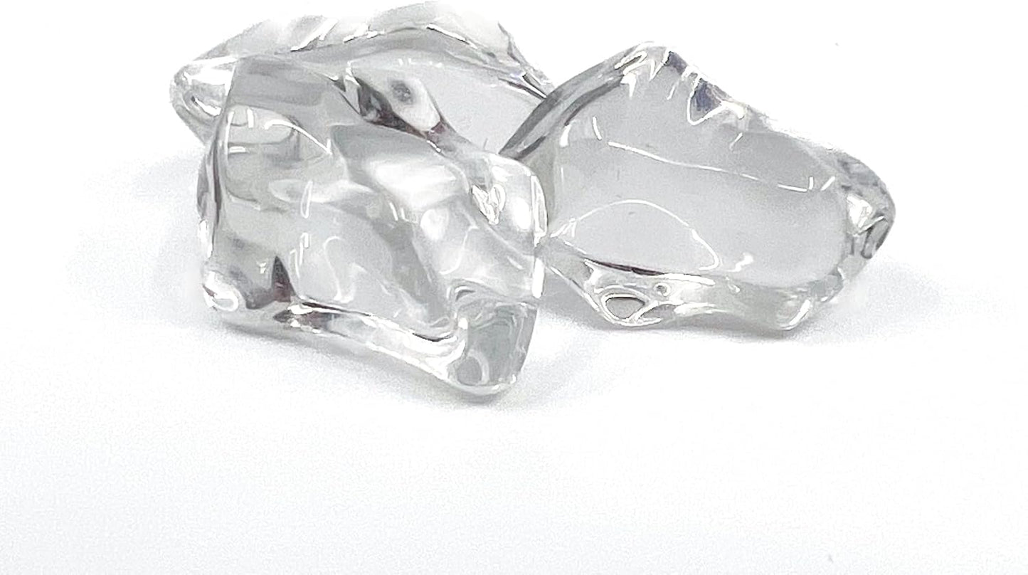 Jewel Glass Pie Weights for Baking | Will Not Roll Away | Better Than Ceramic | Dust-Free Borosilicate Glass | Large Quantity 2.5 lbs | Drawstring Storage Bag | Essential baking tools and accessories