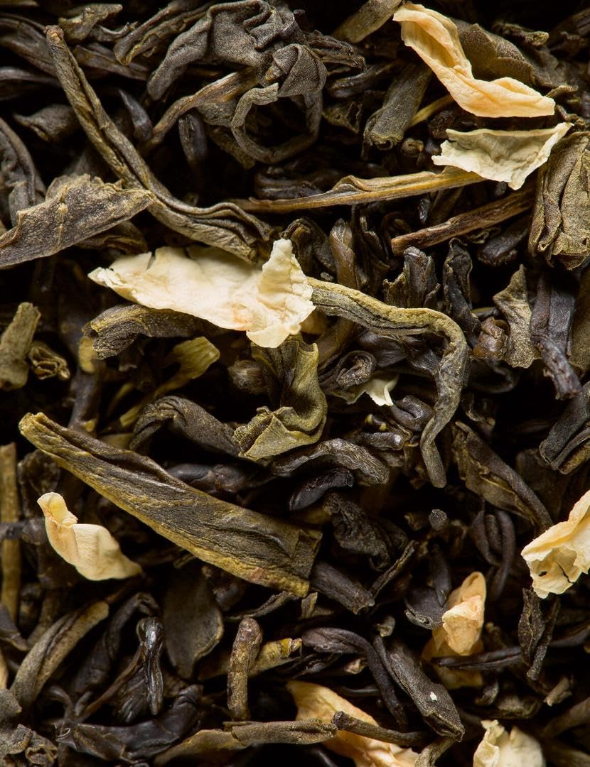 Dammann Freres Sachets, Vert Au Jasmin Tea Bags, Premium Gourmet French Jasmine Green Tea, 25 Count (Single Pack)