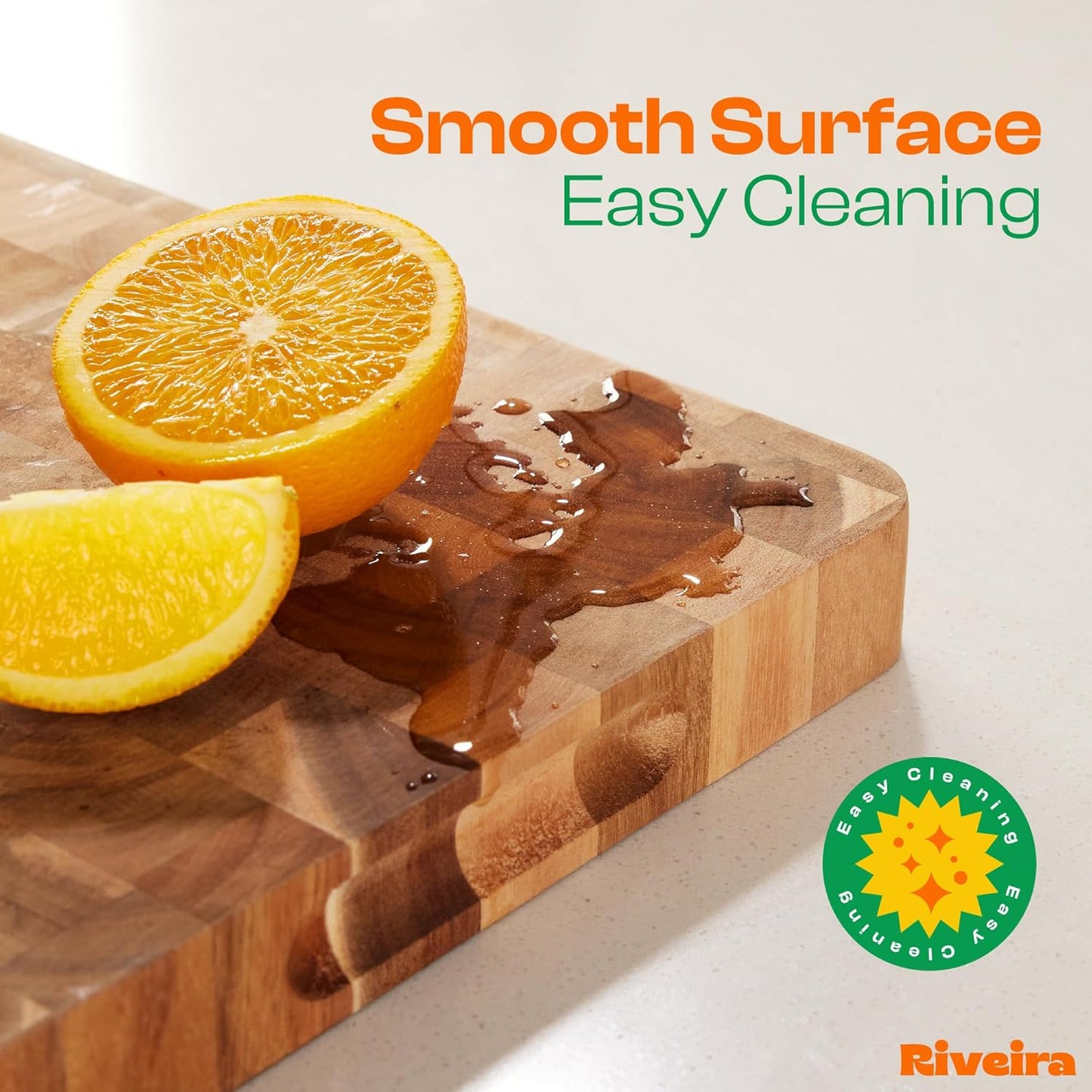 Riveira Acacia Wood Cutting Board – Gourmet Acacia Grandeur: 20 x 30 Wooden Cutting Board – Natural Wooden Cutting Boards For Kitchen Decorative – Innovative Juice Grooves Acacia Wooden Chopping Board