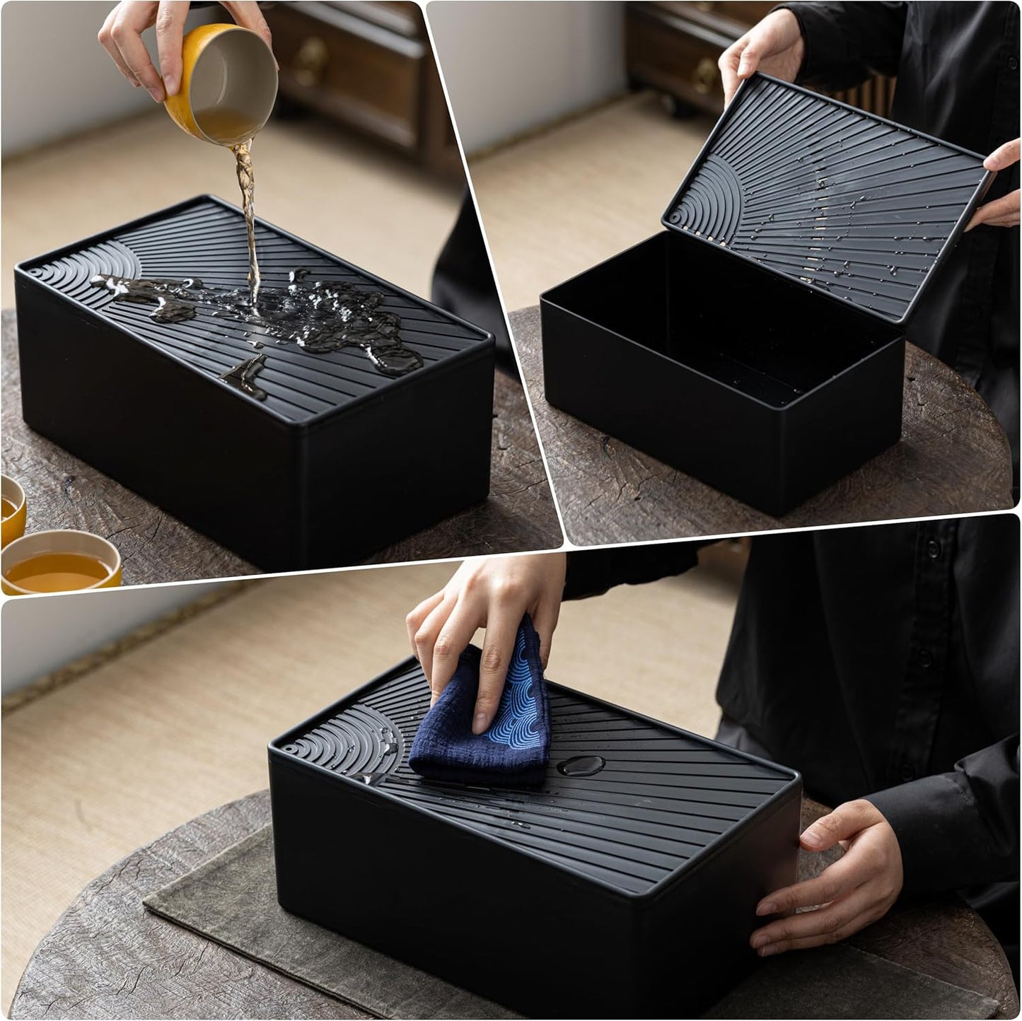 TEANAGOO Japanese Tea Set, Chinese Tea Sets, Porcelain Japanese Tea Cups, Chinese Gongfu Tea Set, Asian Tea Set for Adults, Japanese Teapot Set, 1 Teapot (700ml/25oz) + 4 Tea Cups(205ml/7.2oz), U4