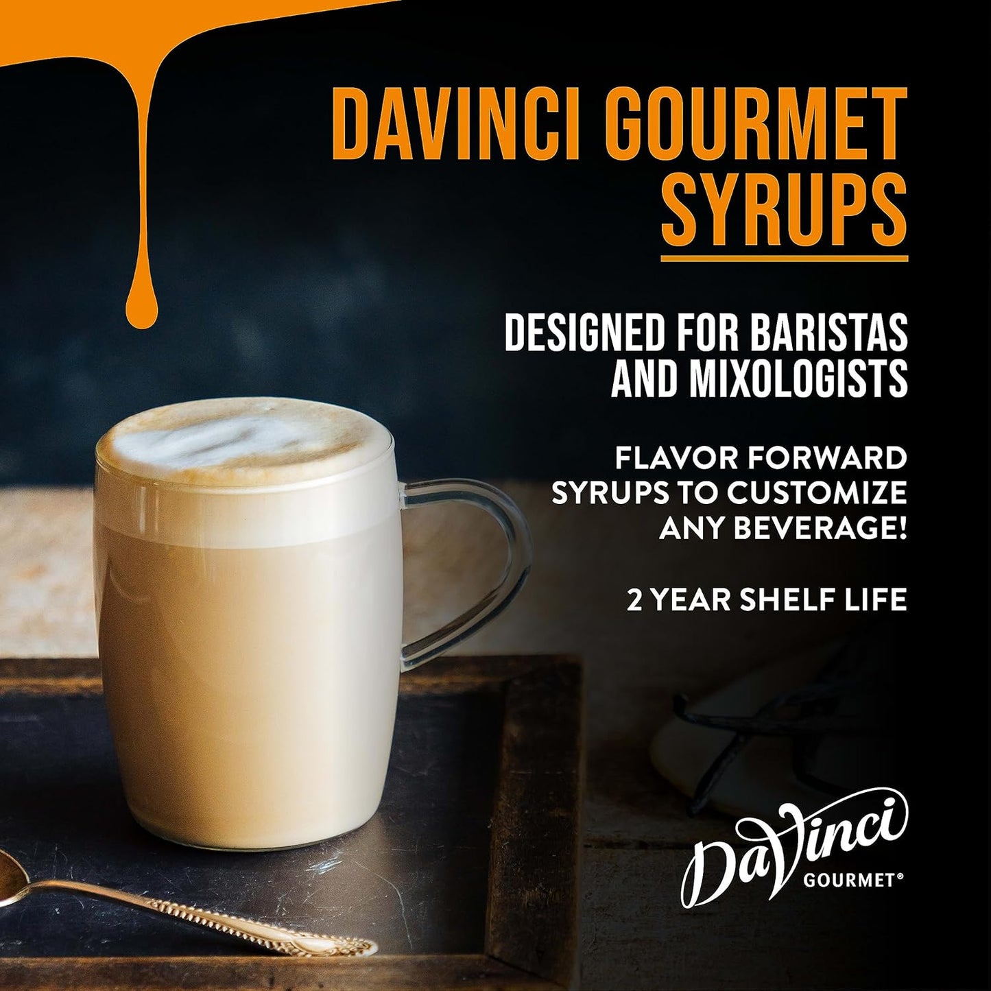 DaVinci Gourmet Classic Coffee Liqueur Syrup, 25.4 Fluid Ounces (Pack of 1)