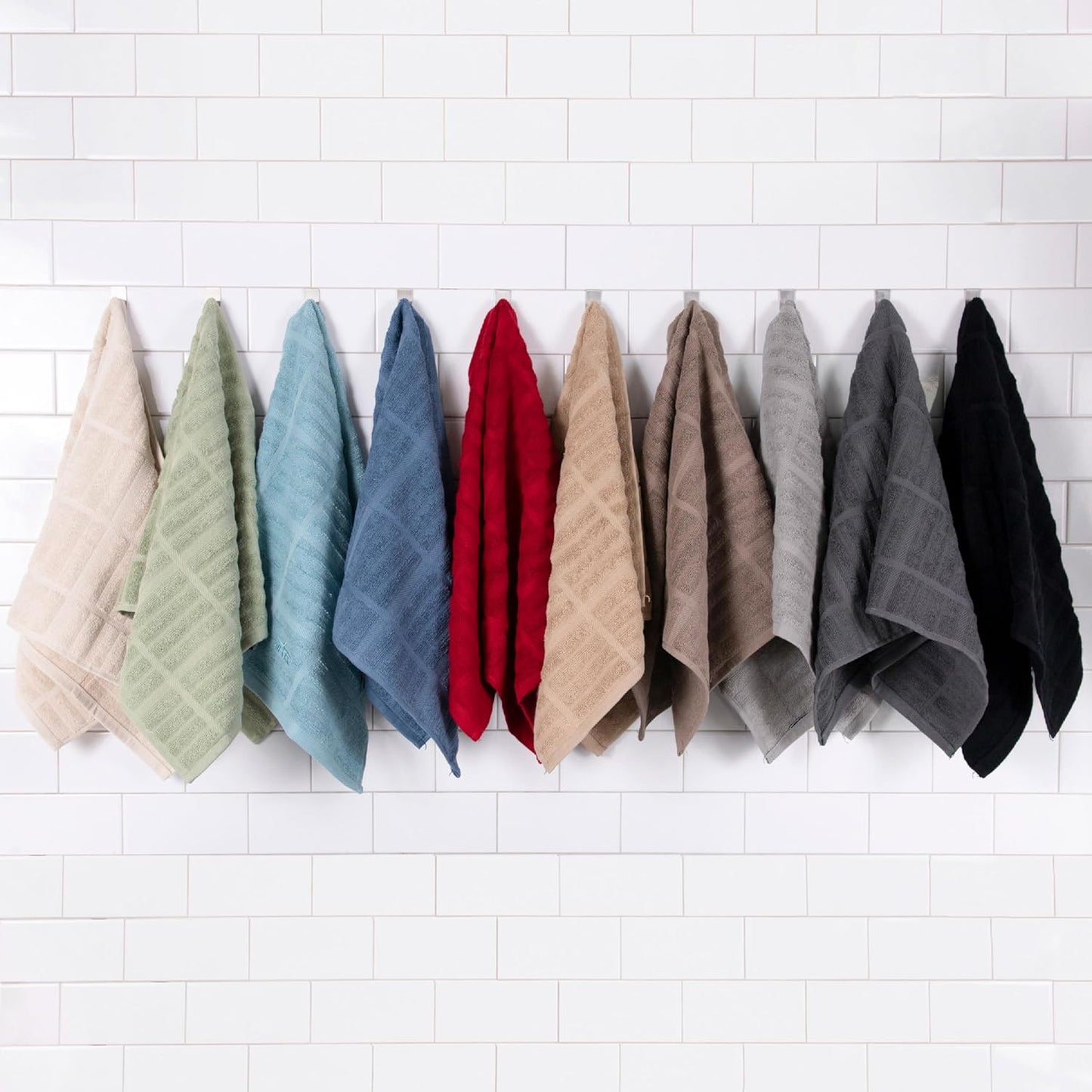 All-Clad Solid Kitchen Towel: Highly Absorbent, Super Soft Long Lasting - 100% Cotton, 17"x30" Tea Towel for Cleaning & Drying Dishes, Pans, Glassware, or Countertops, (1-Pack), Almond