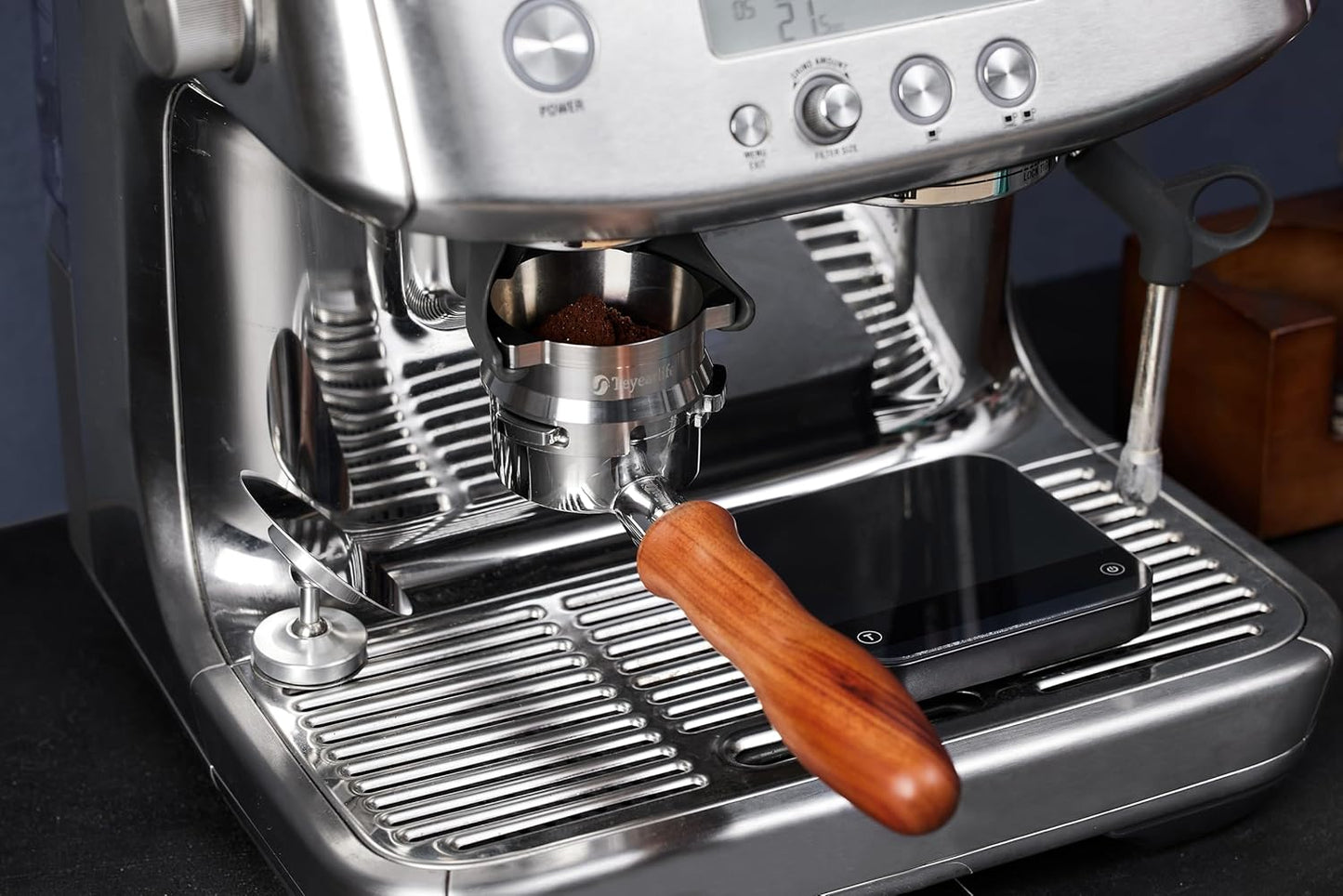 Stainless Steel dosing Funnel for Breville 54mm Espresso Machines Good-Work with portafilter