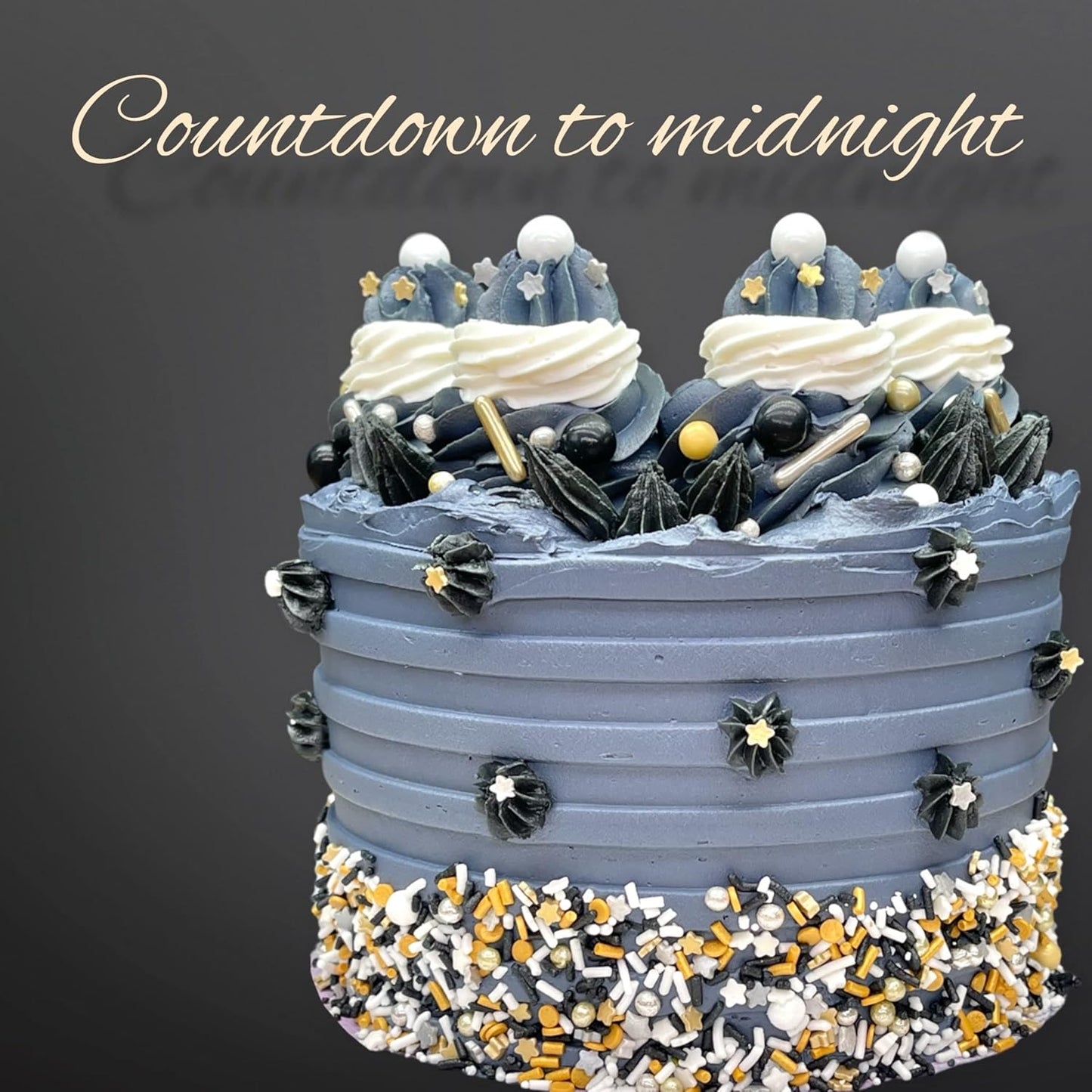 Sprinkles | 4 oz | Gold and silver sprinkles | Metallic sprinkles | New year sprinkles | Glamour sprinkles | Sprinkle mix | Manvscakes