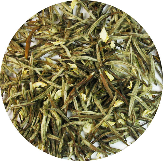 Jasmine Silver Needle White Tea,best white tea with all tippy- 8 OZ Tea