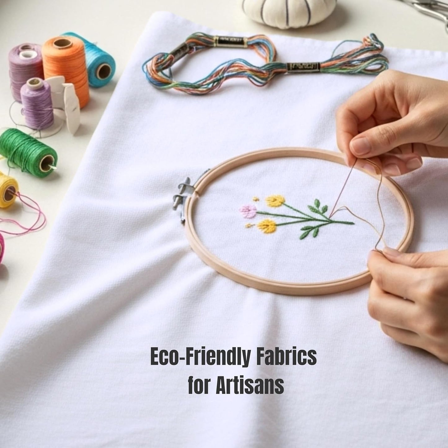 LITO LINEN AND TOWEL Flour Sack Towels – 100% Cotton, 28x28 Inches, Highly Absorbent, Embroidery-Ready Tea Towels for Kitchen & Crafts, Farmhouse Decor, Pack of 2 White