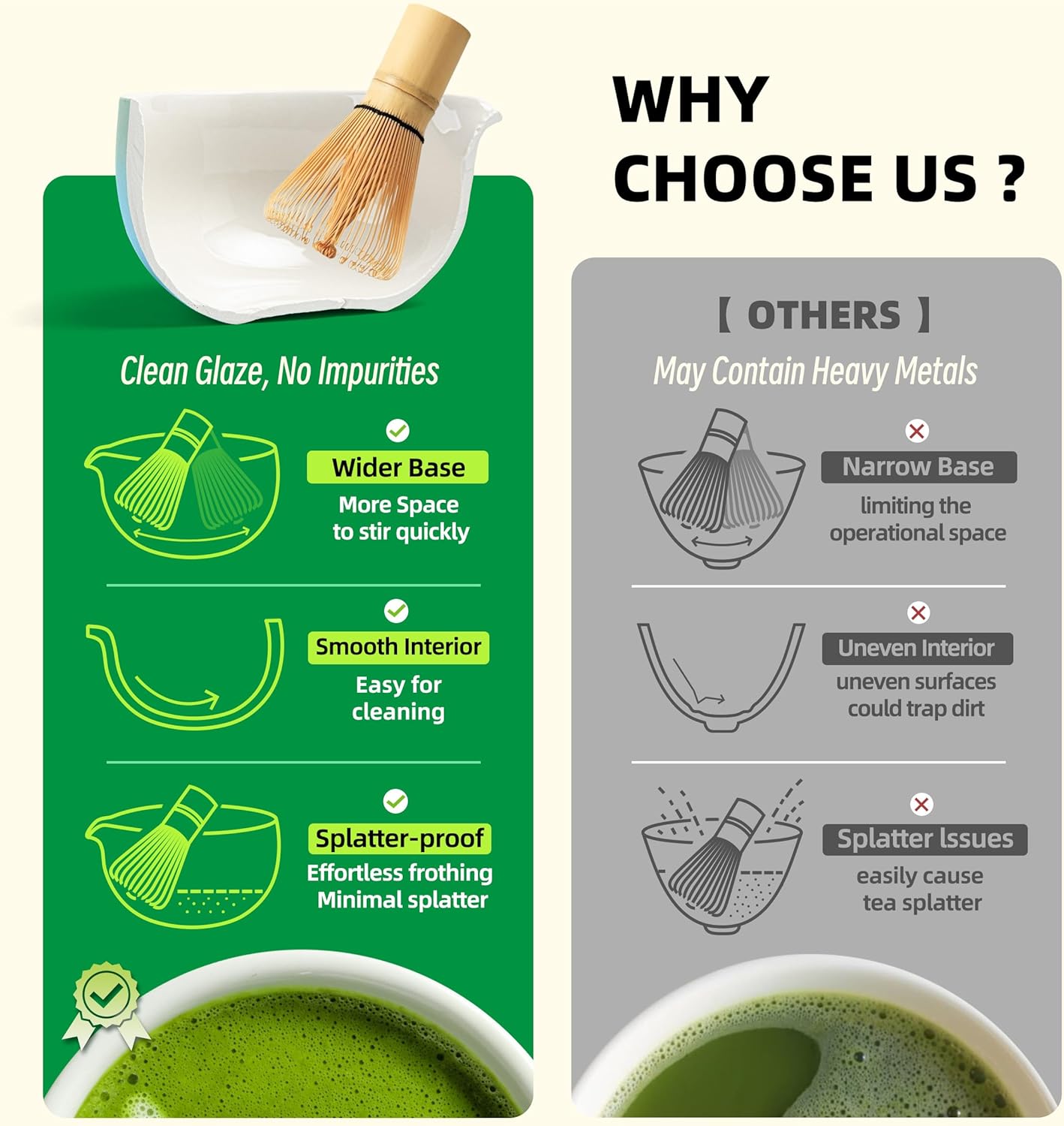 TEANAGOO Matcha Whisk Set Blue,Ceremony Matcha Set,Matcha Kit Grident Blue,Matcha Tea Set for Making Breakfast/Latte,Matcha Whisk Set and Bowl with All Accessories,Gift for Matcha Lover