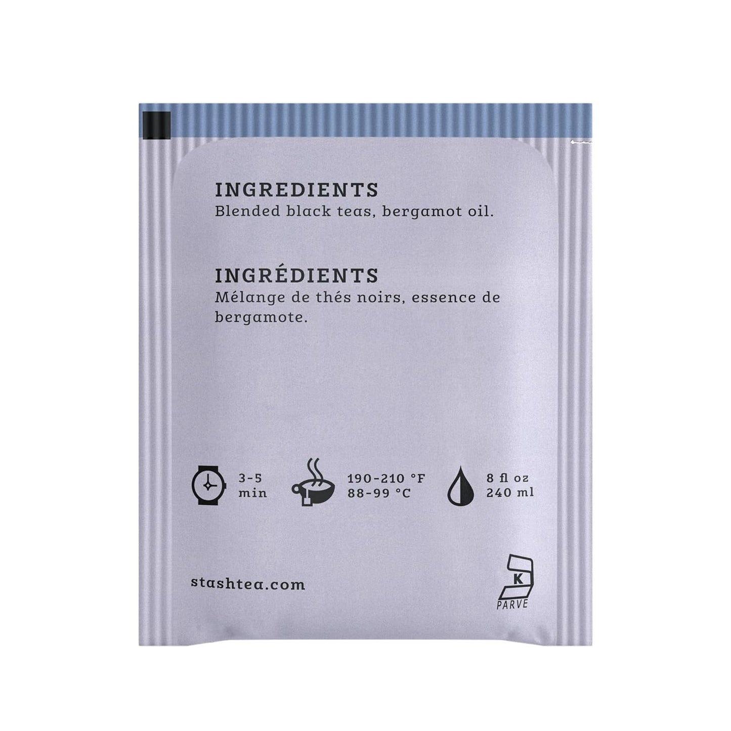 Stash Tea Earl Grey Black Tea, 6 Boxes of 30 Tea Bags Each (180 Tea Bags Total)