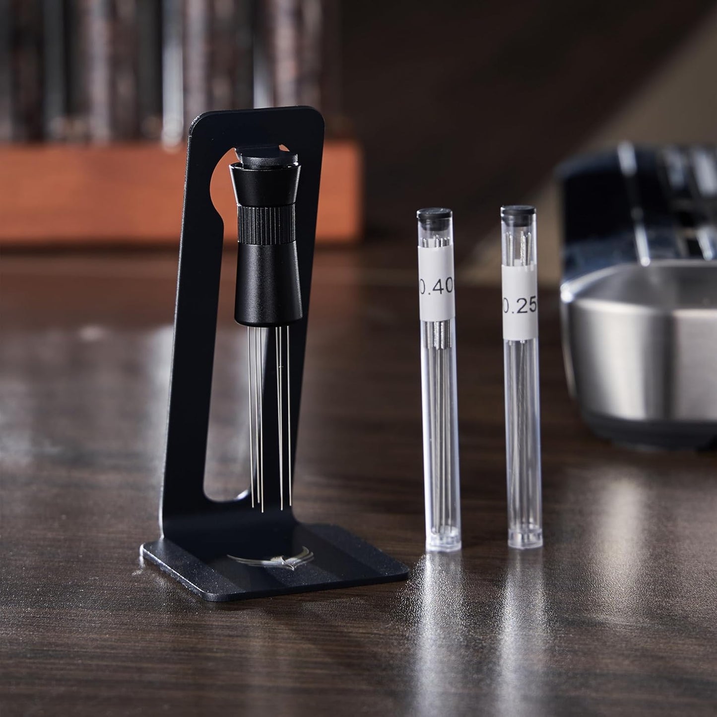 54mm Espresso Puck Prep Kit For Breville – 30LB Calibrated Tamper, Leather Tamping Mat, Distribution Tool, Coffee Scale & Espresso Prep Tool