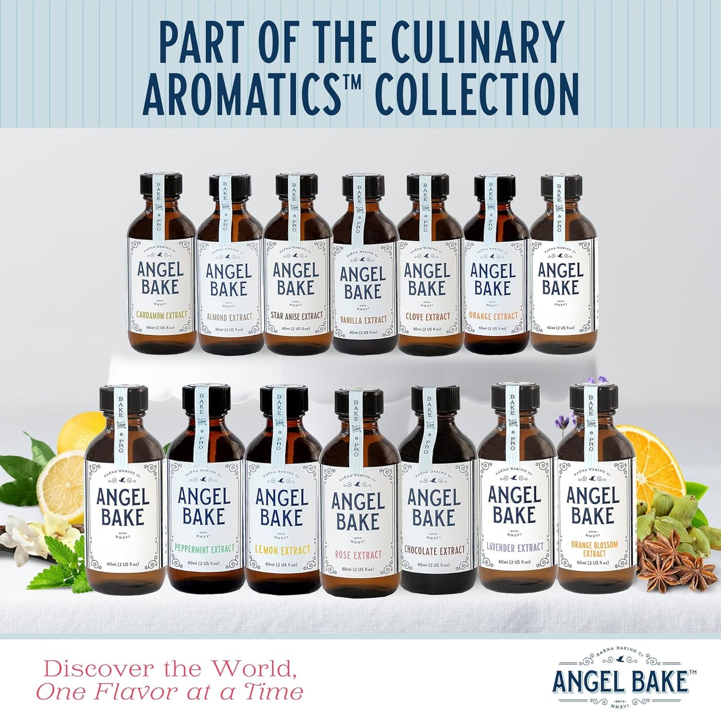 Pure Lavender Extract for Baking & Mixology - Culinary Grade Lavender Essence and Flavoring - Kosher, Keto Friendly, Vegan, Gluten-Free for Beverages & Recipes (2 Oz Extract with Latex-Free Dropper)