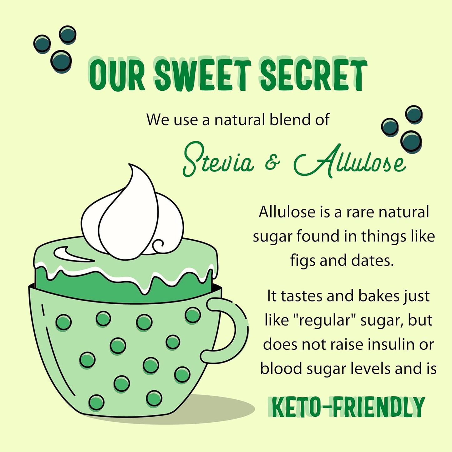 Sweet Logic Keto Baking Mix - Cinnamon Muffin - Gluten-Free - Dairy Free - Diabetic-Friendly - High Protein - Allulose - Stevia - Low Sugar - Low Carb - Quick 20-Minute Prep (1-2G Carbs Per Serving)