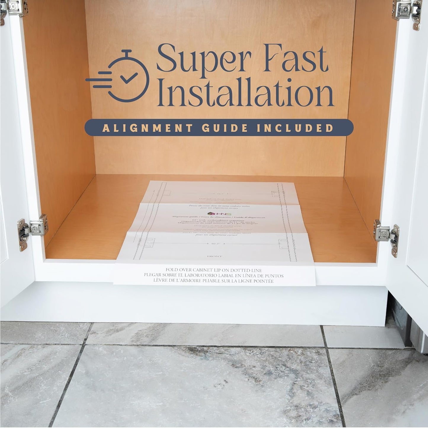 HOLDN’ STORAGE Pull Out Cabinet Organizer - Heavy Duty Steel with Smooth Slide-Out Drawers, Chrome Finish - 14" W x 17" D Basket, Fits 15.25" Cabinet Opening