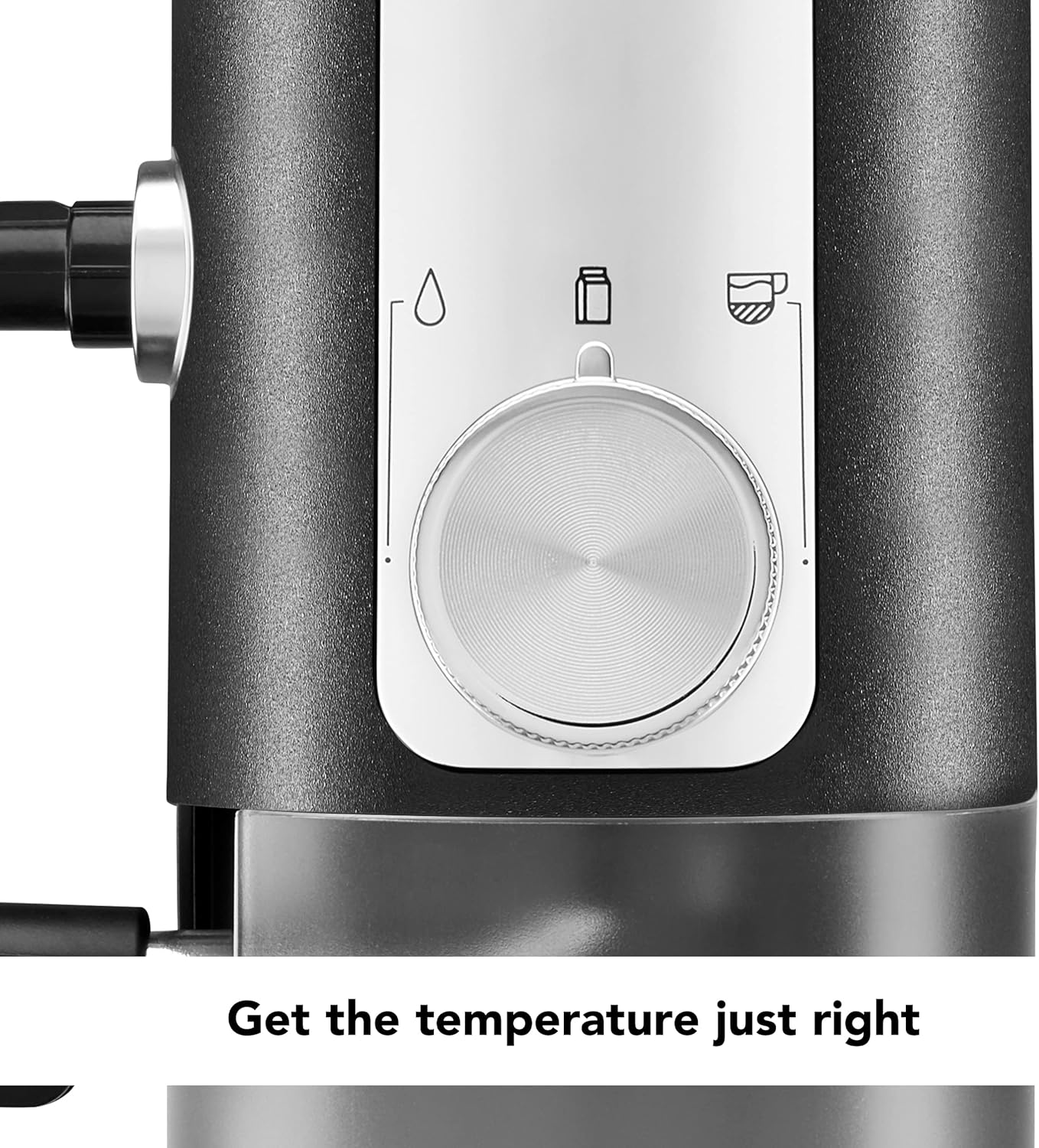 KitchenAid Semi-Automatic Espresso Machine and Automatic Milk Frother Attachment - KES6404